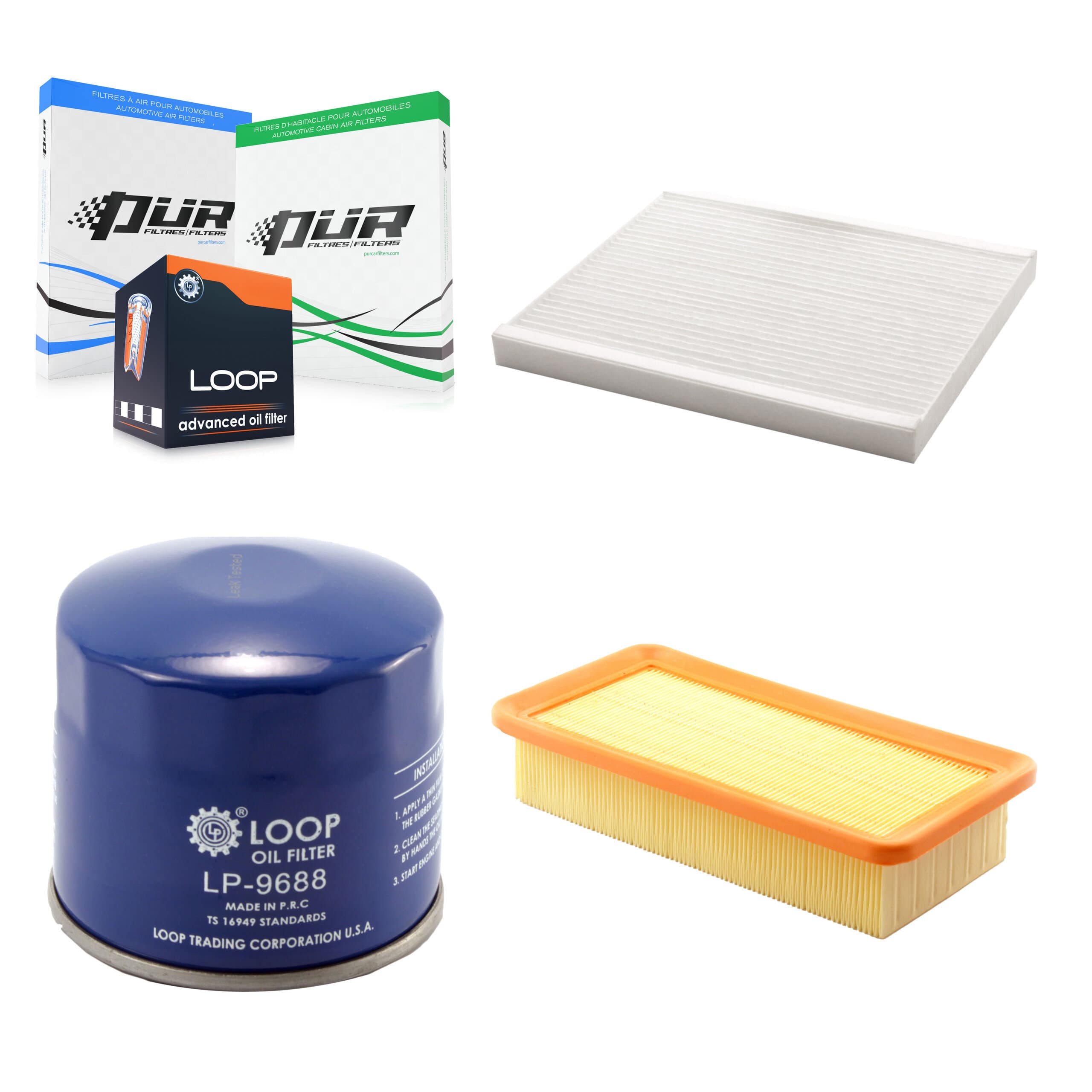 PUR - KFM-100088 - Cabin Air Filter Kits image 1