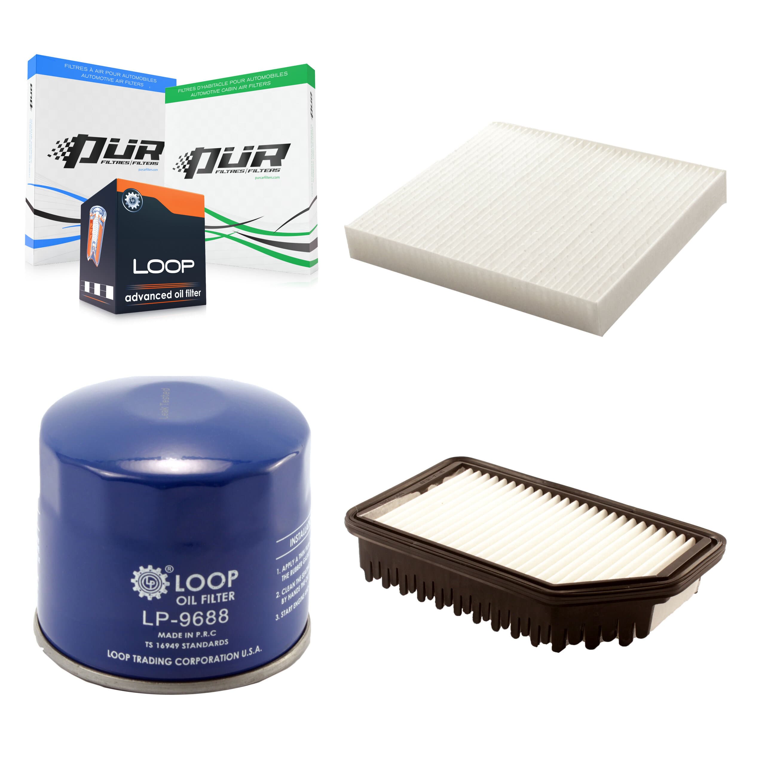 PUR - KFM-100098 - Cabin Air Filter Kits image 1