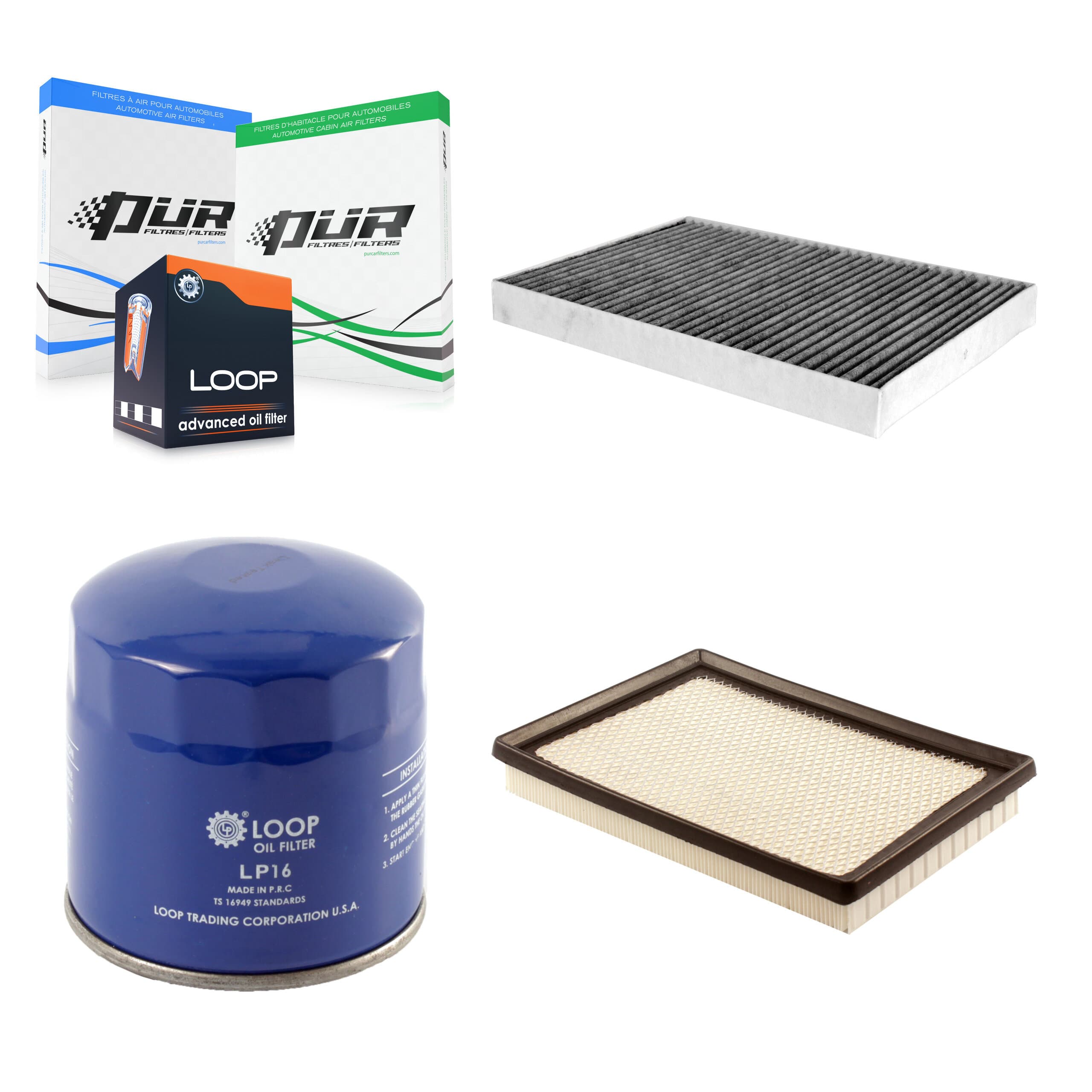 PUR - KFM-100100 - Cabin Air Filter Kits image 1