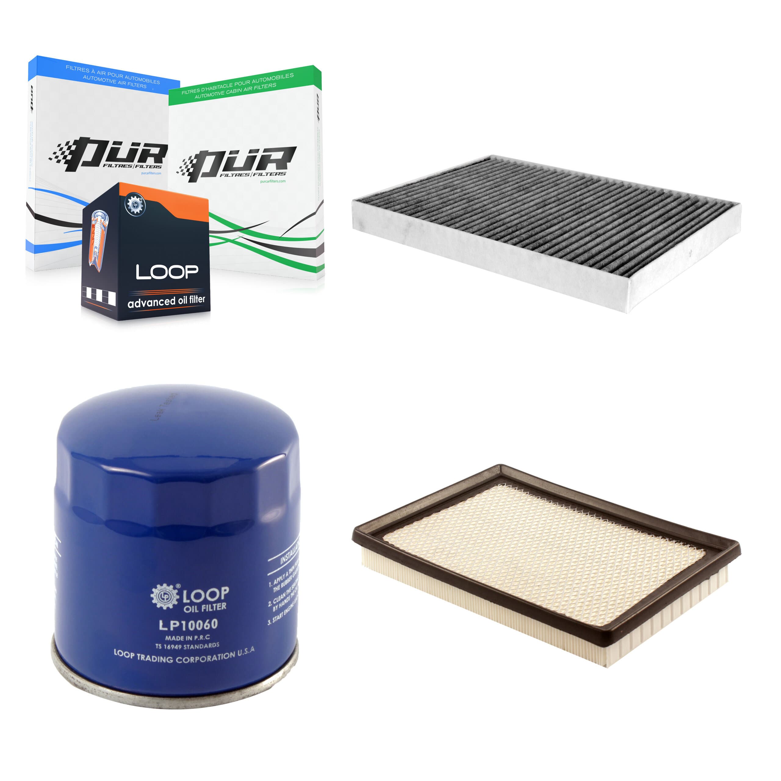 PUR - KFM-100102 - Cabin Air Filter Kits image 1