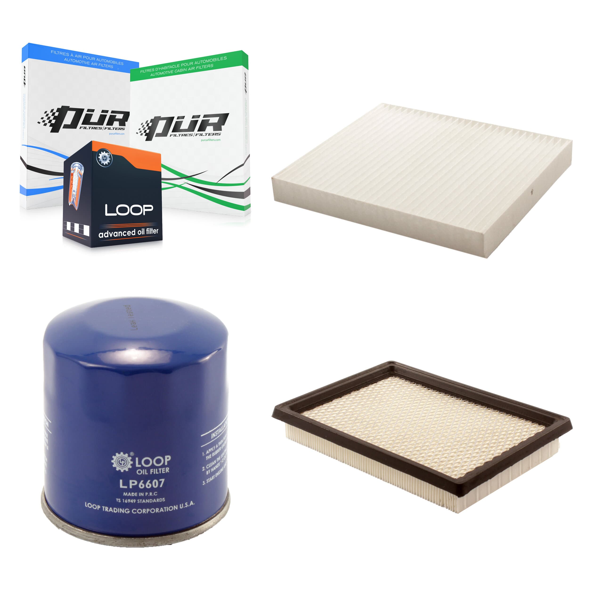 PUR - KFM-100103 - Cabin Air Filter Kits image 1