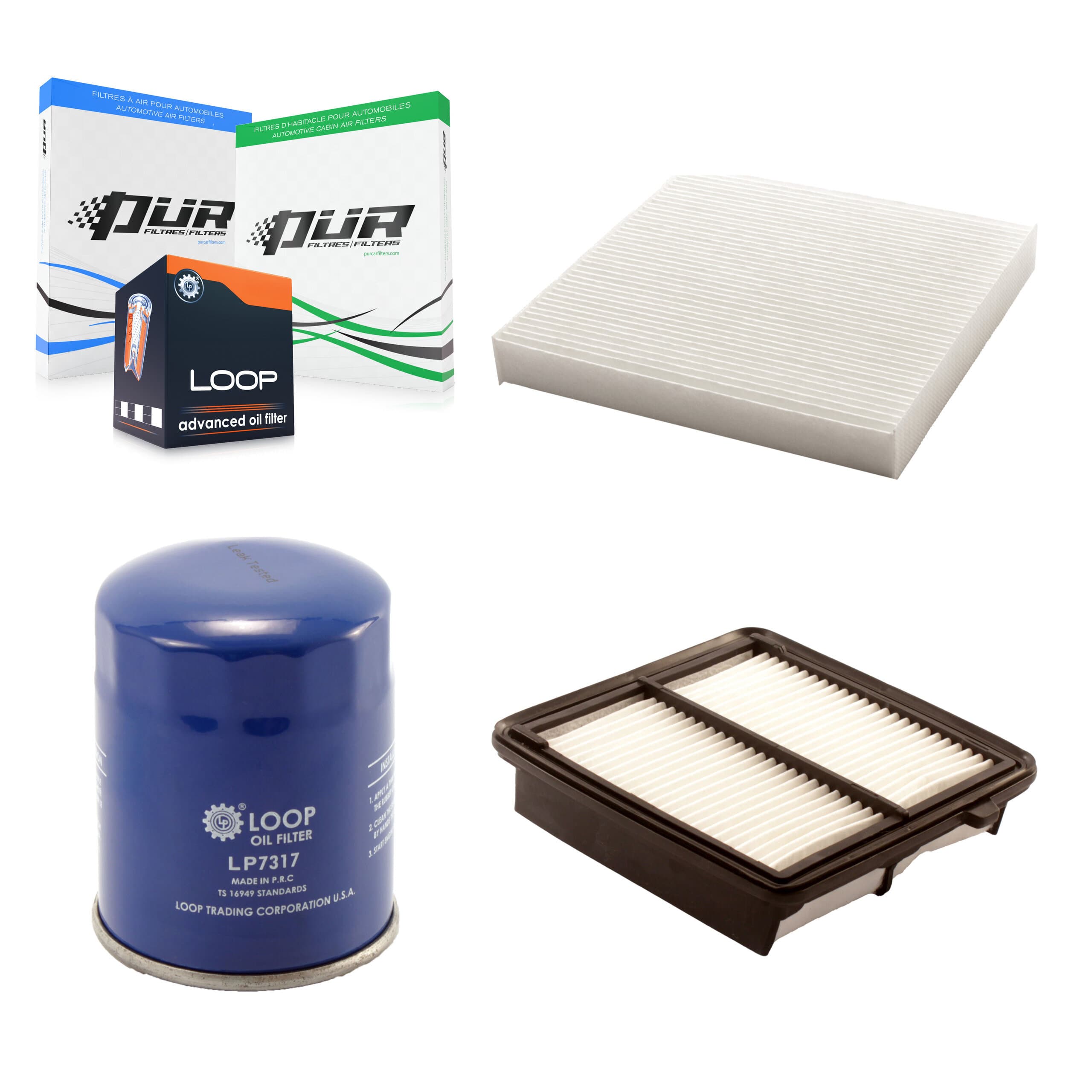 PUR - KFM-100113 - Cabin Air Filter Kits image 1