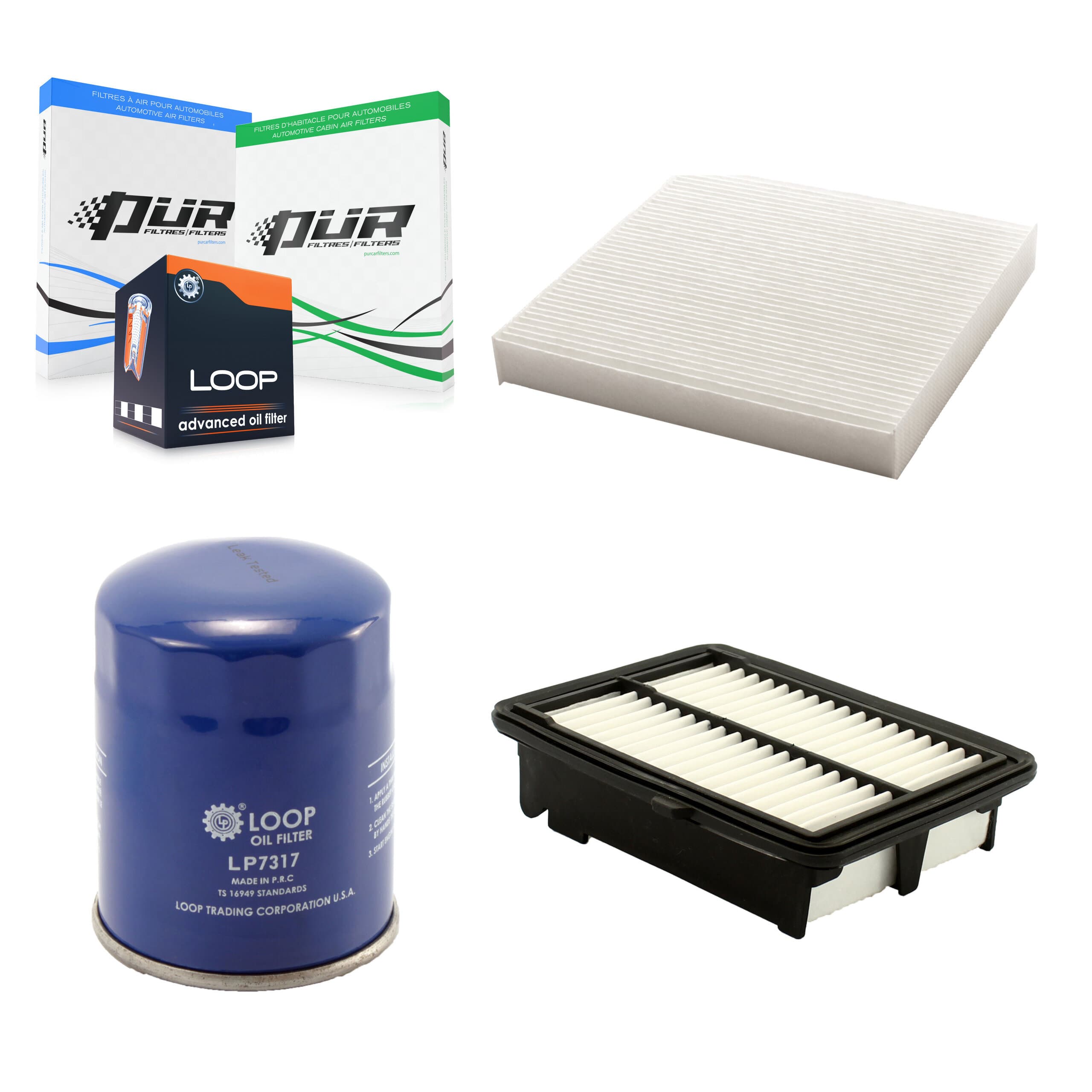 PUR - KFM-100114 - Cabin Air Filter Kits image 1