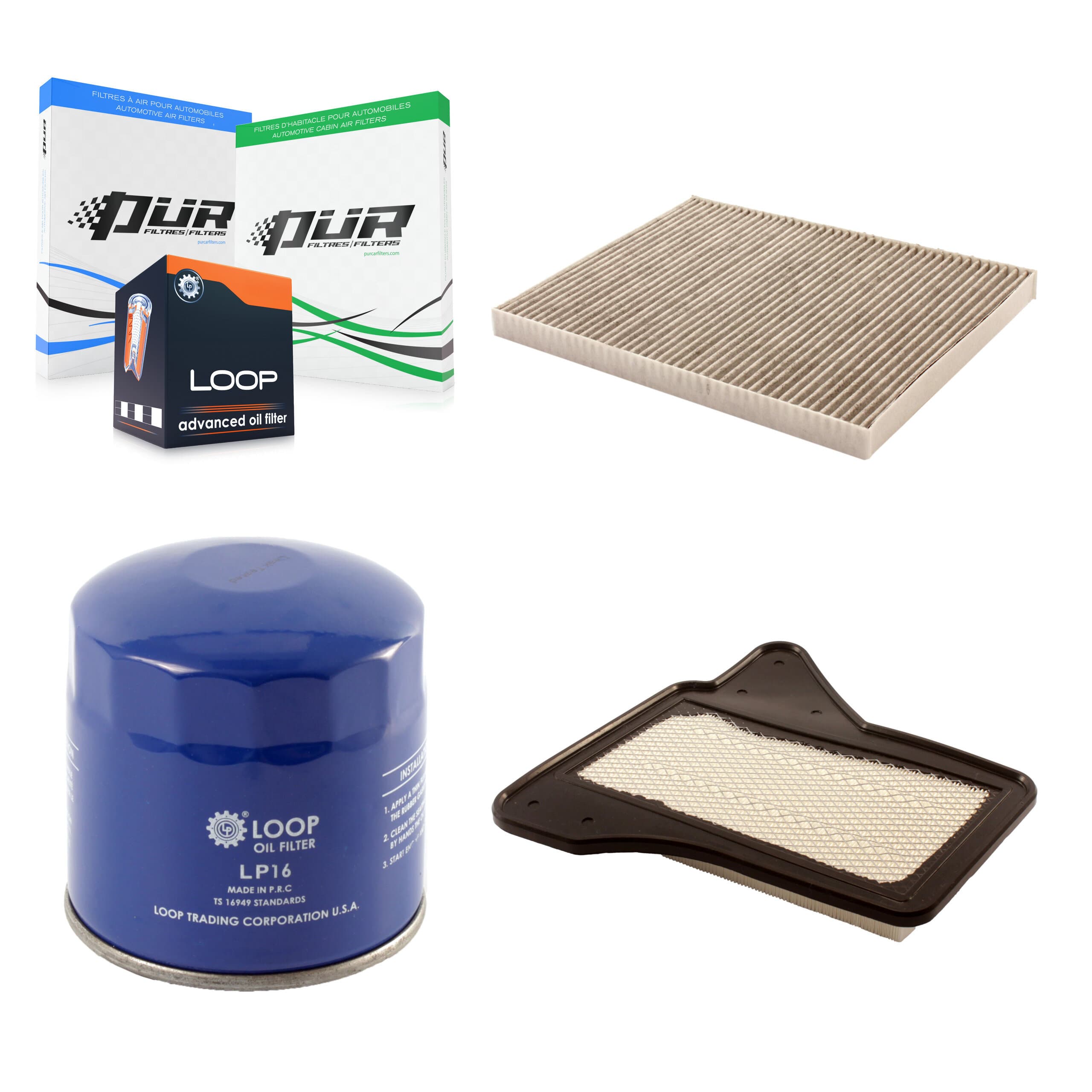 PUR - KFM-100123 - Cabin Air Filter Kits image 1