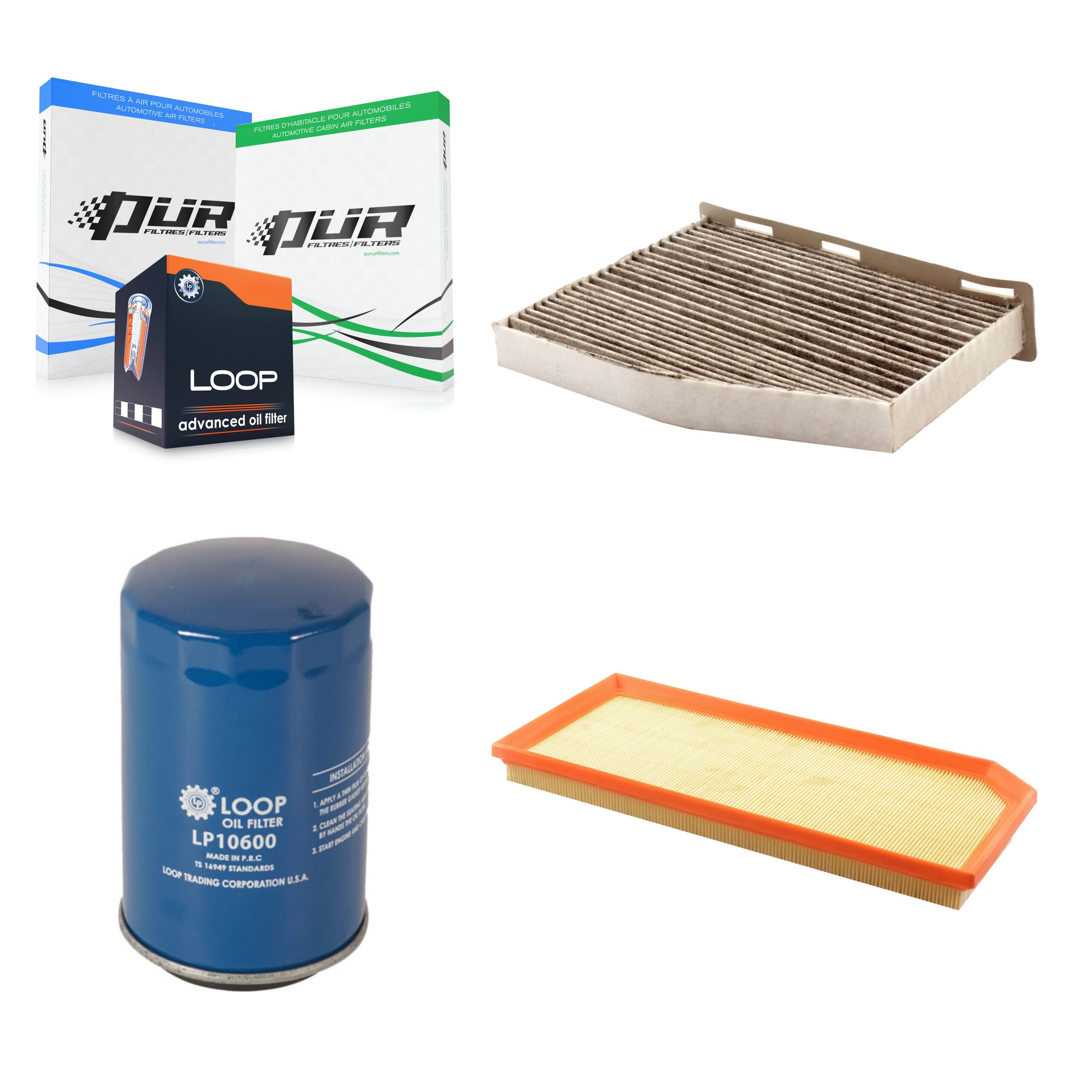 PUR - KFM-100128 - Cabin Air Filter Kits image 1