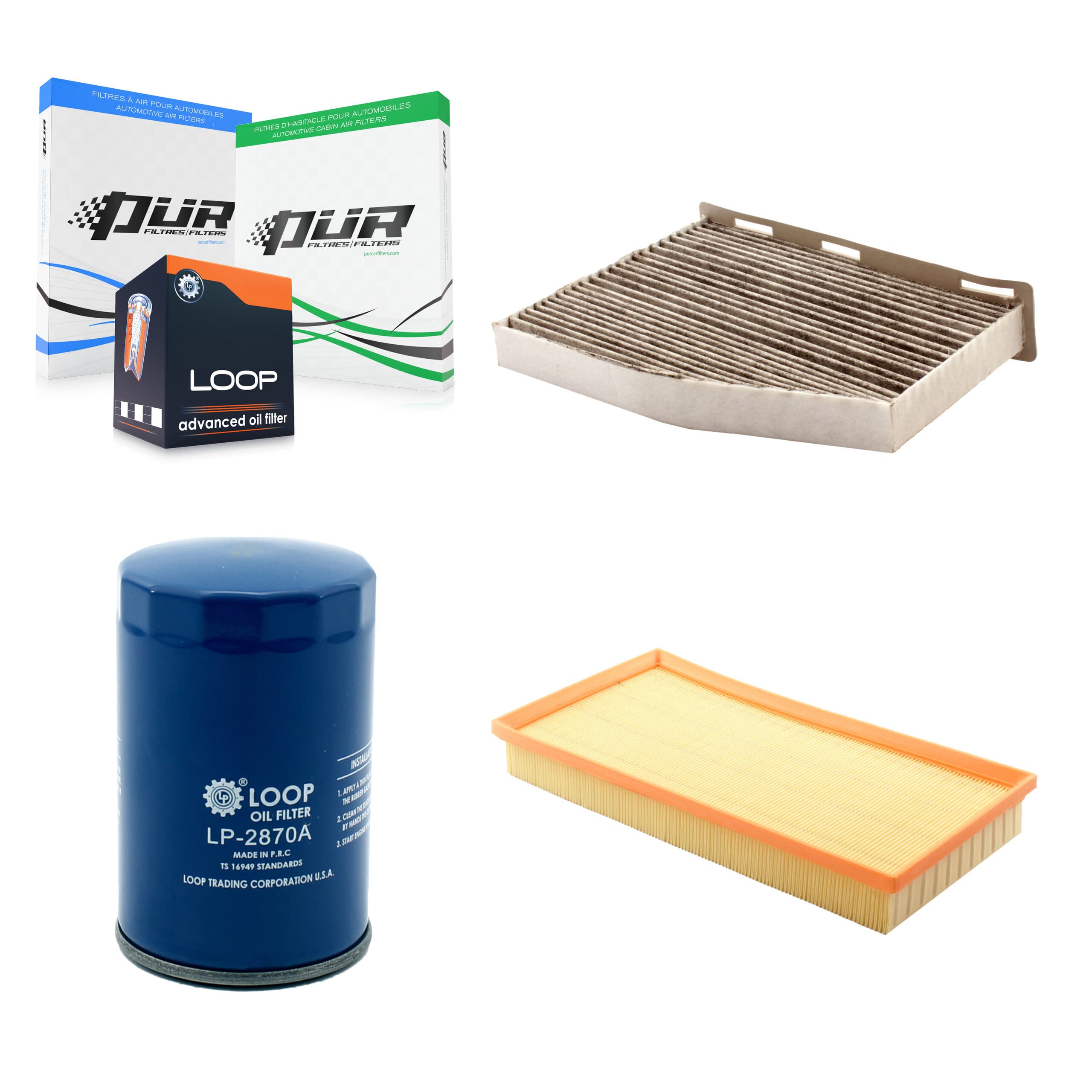 PUR - KFM-100129 - Cabin Air Filter Kits image 1
