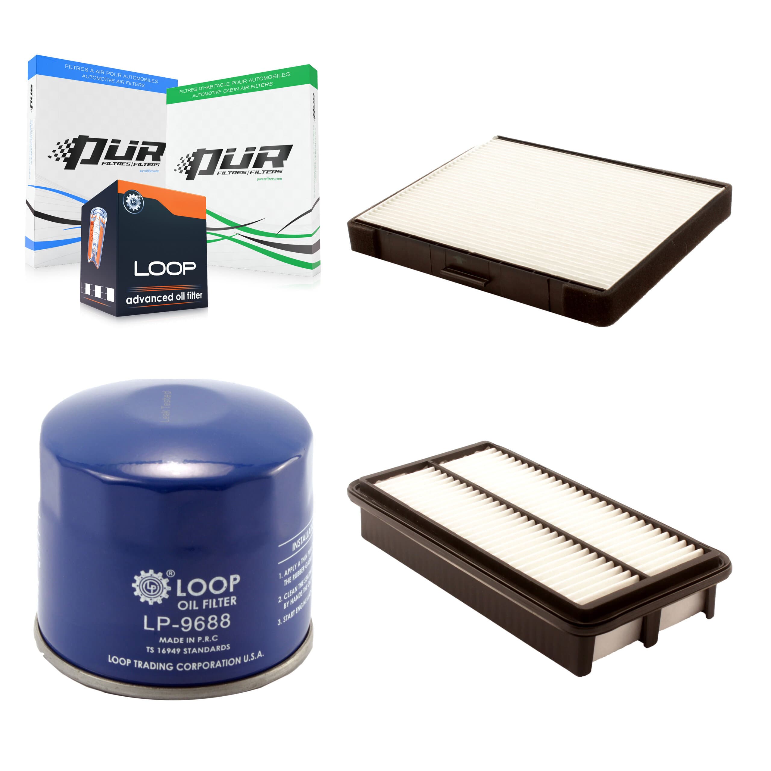 PUR - KFM-100135 - Cabin Air Filter Kits image 1