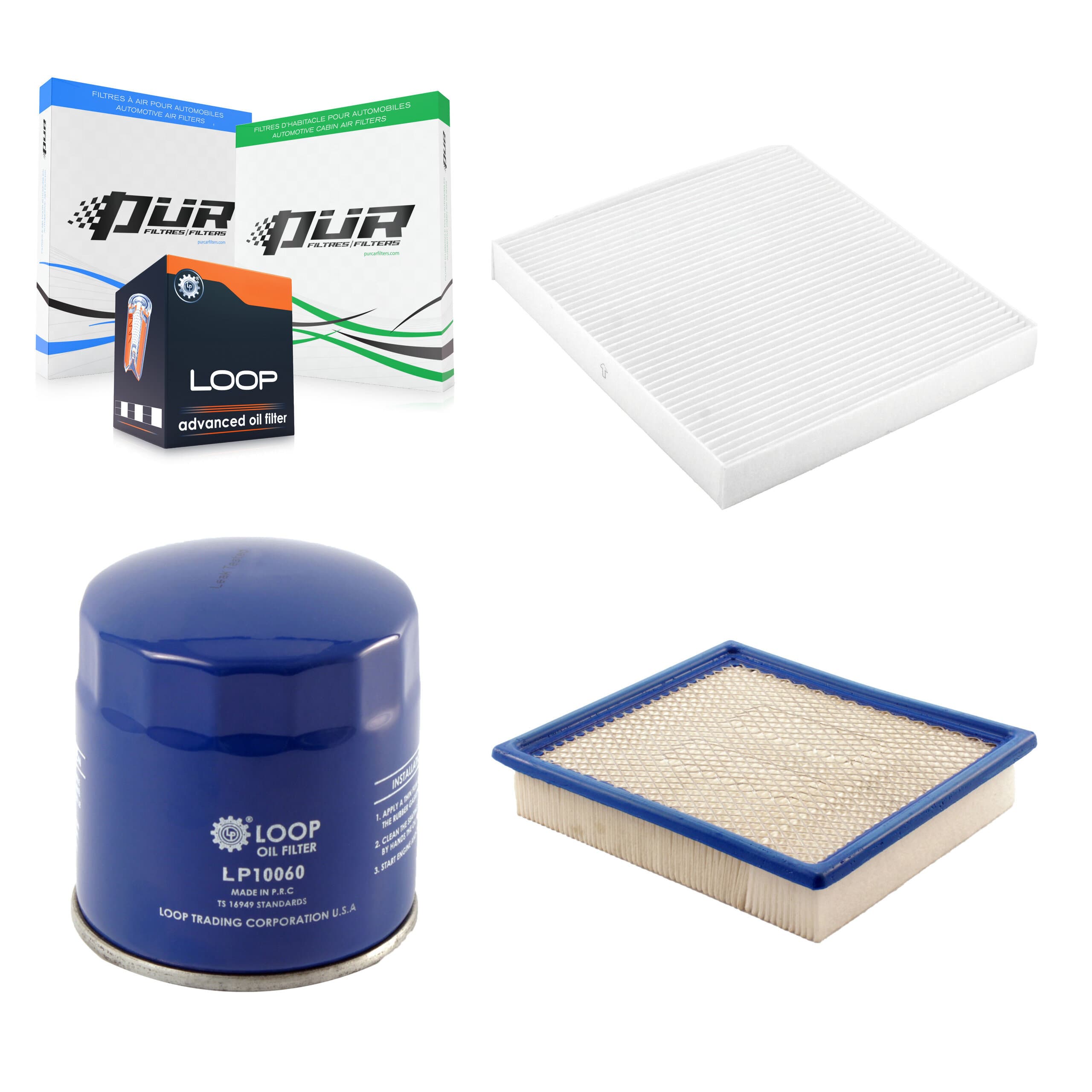 PUR - KFM-100142 - Cabin Air Filter Kits image 1