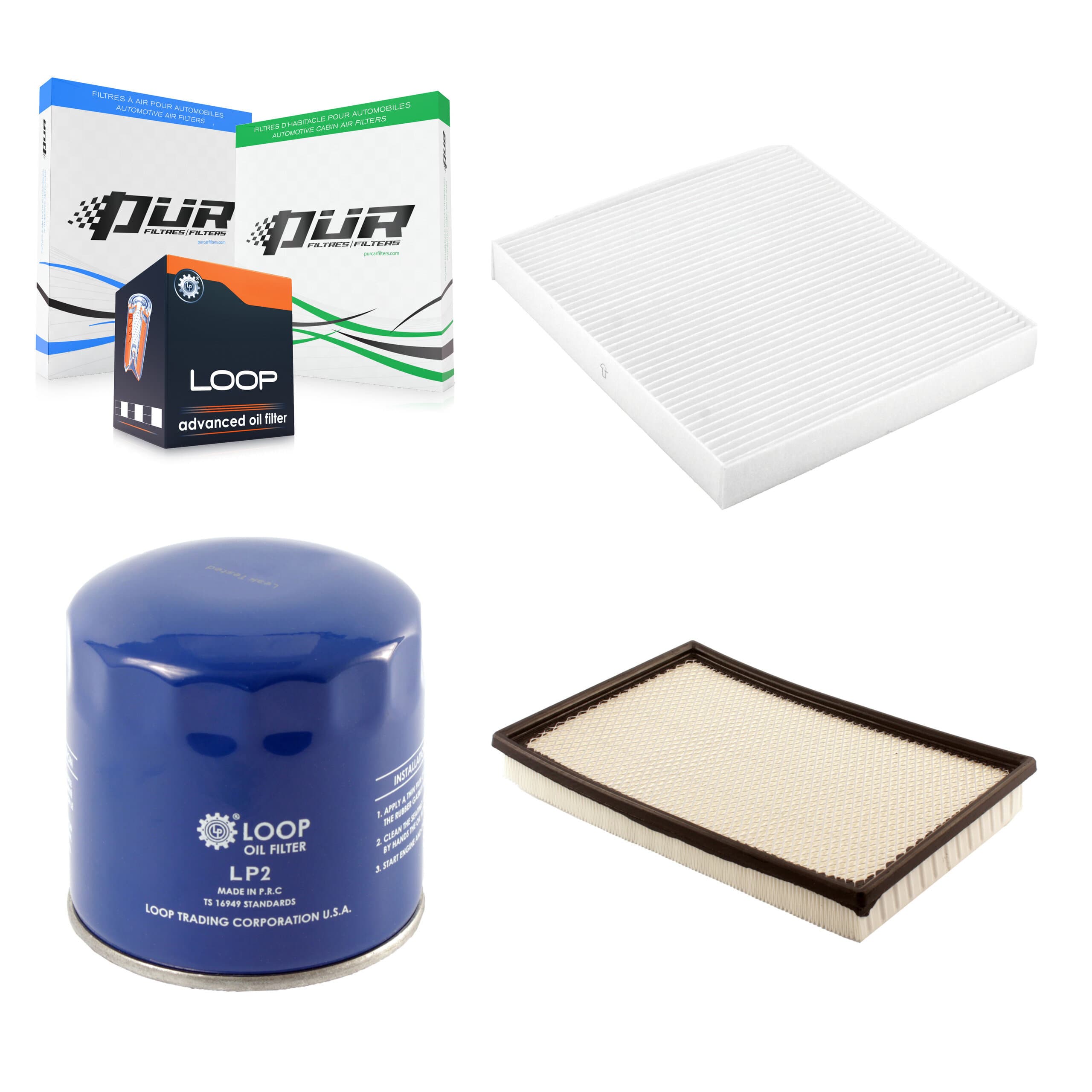 PUR - KFM-100143 - Cabin Air Filter Kits image 1