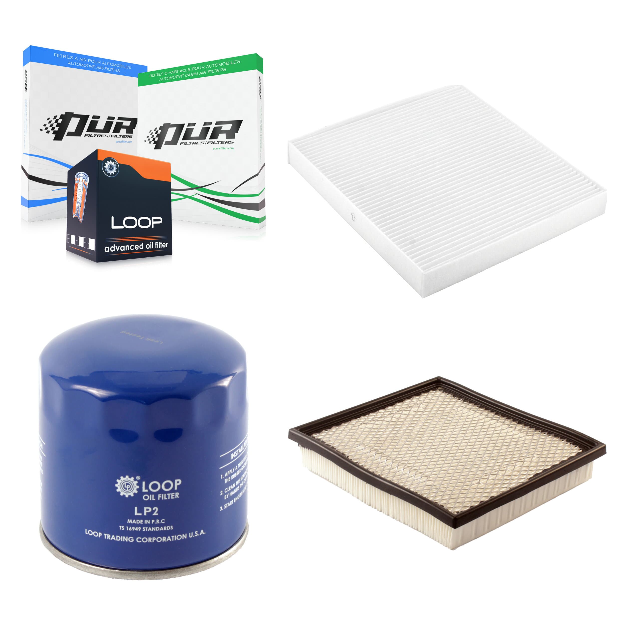 PUR - KFM-100149 - Cabin Air Filter Kits image 1