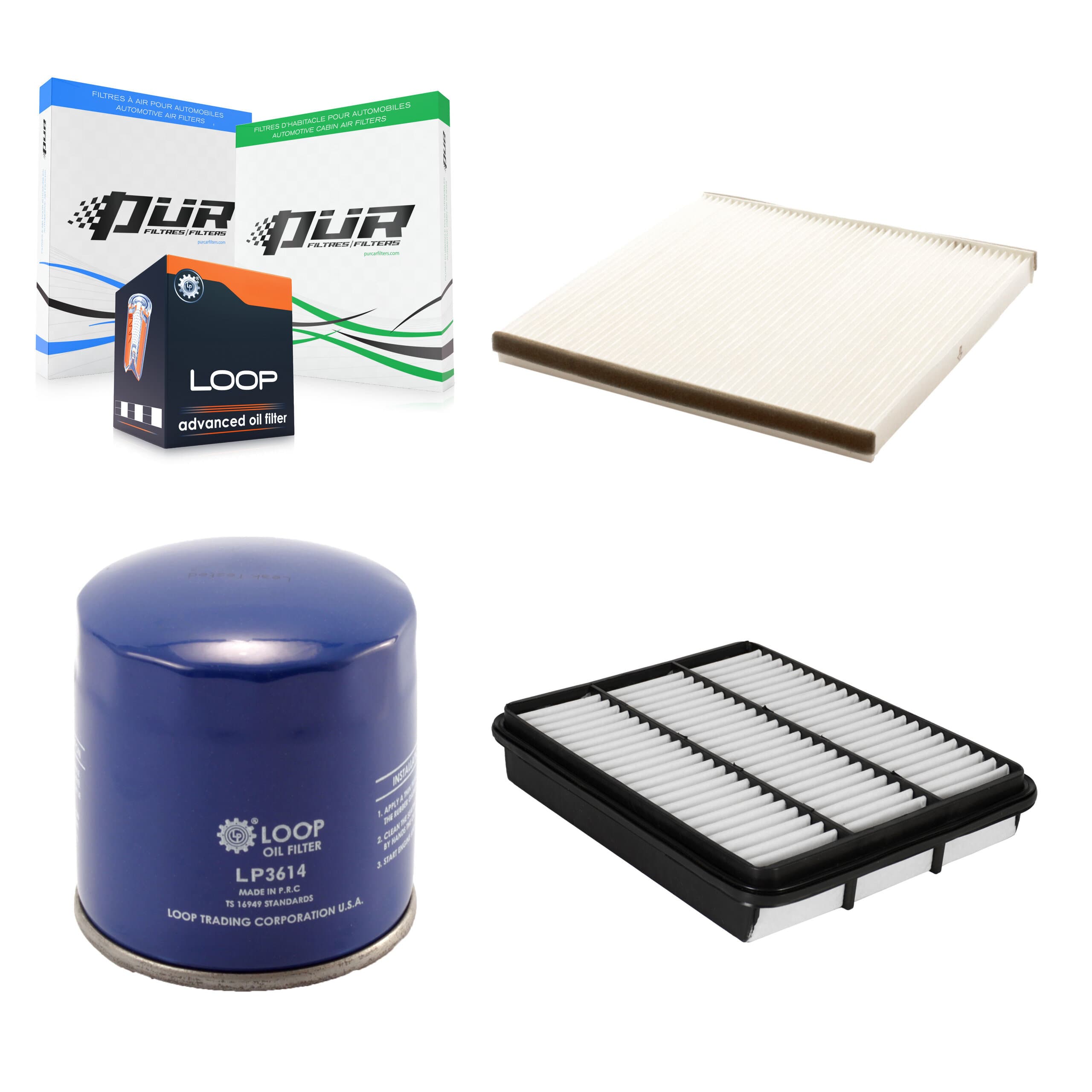 PUR - KFM-100157 - Cabin Air Filter Kits image 1