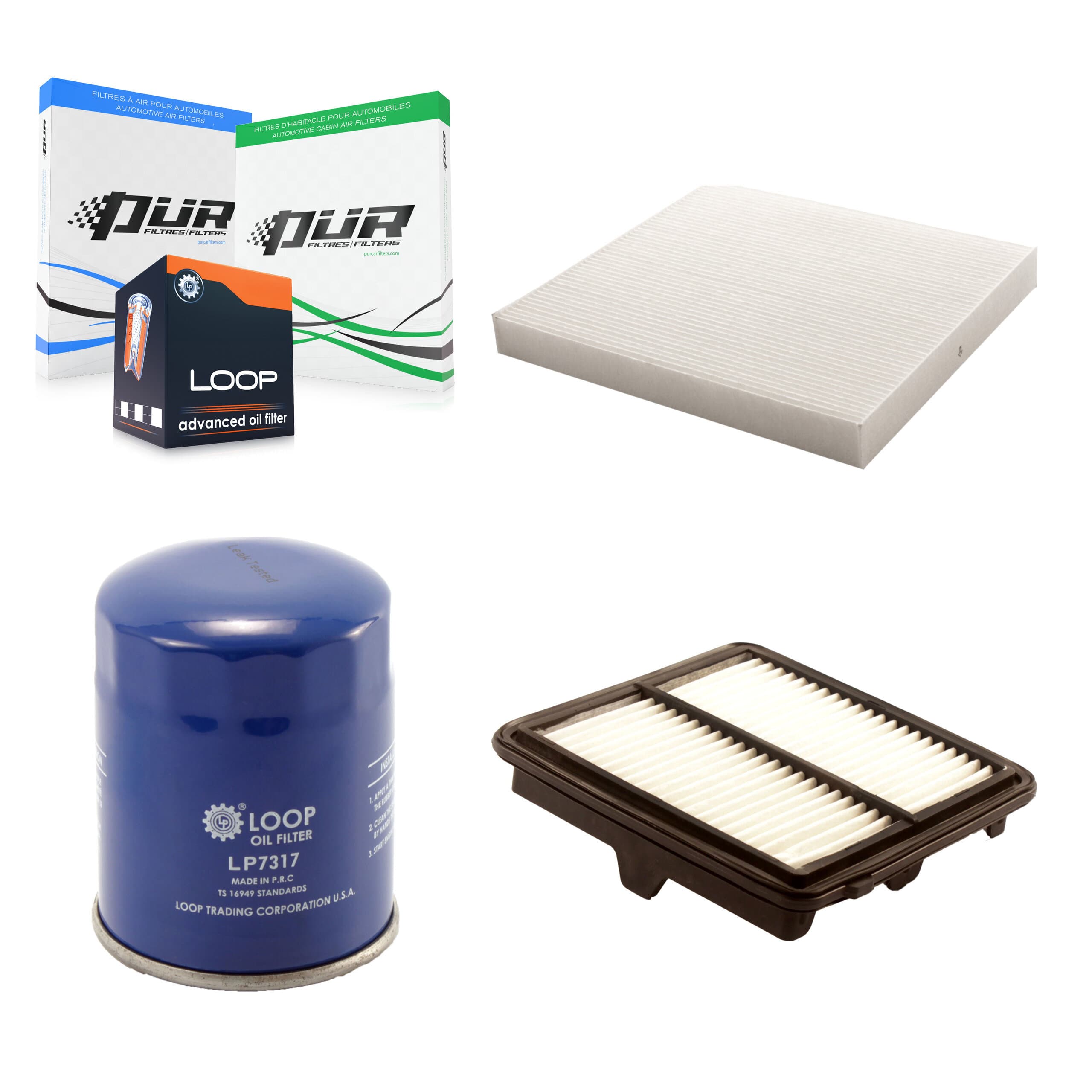 PUR - KFM-100175 - Cabin Air Filter Kits image 1