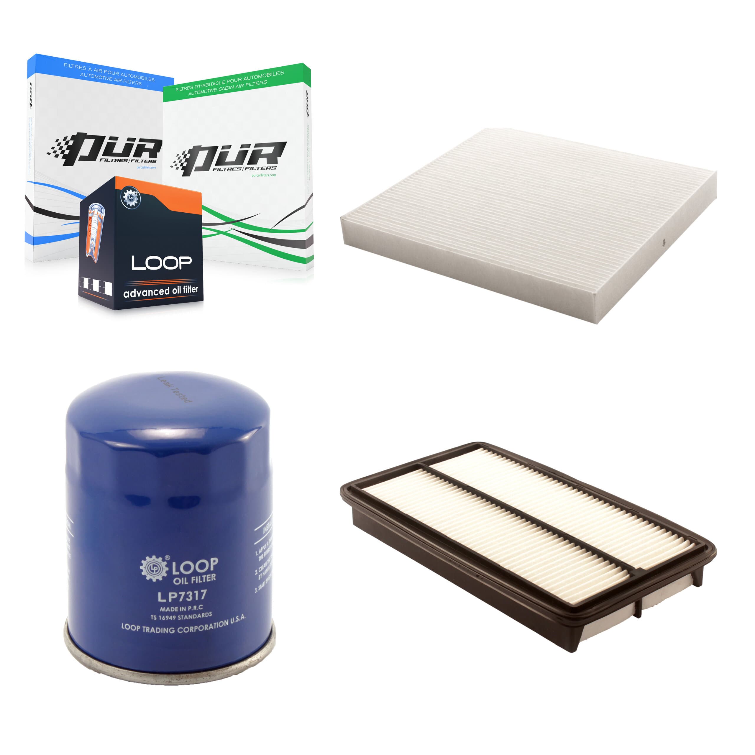 PUR - KFM-100181 - Cabin Air Filter Kits image 1