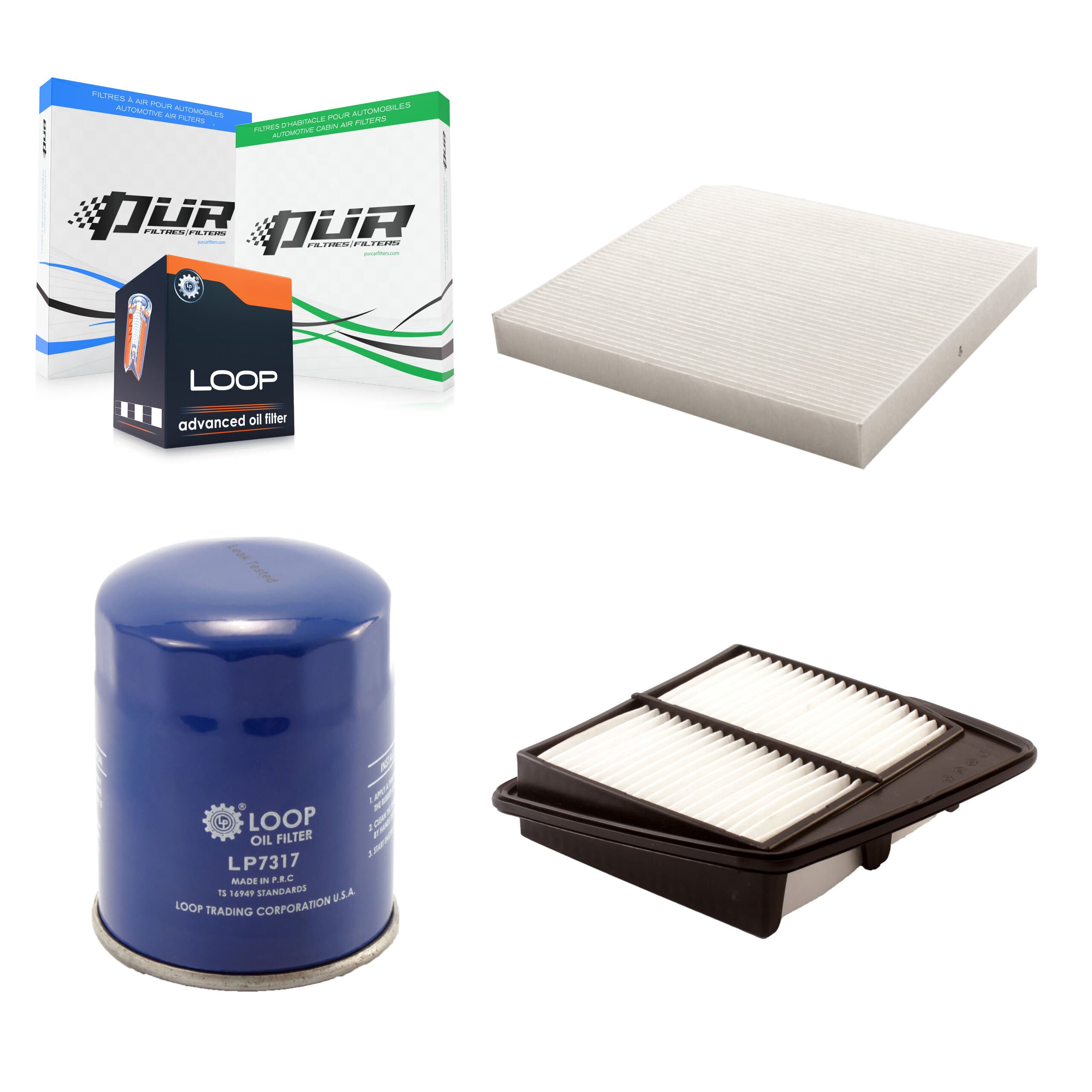 PUR - KFM-100183 - Cabin Air Filter Kits image 1