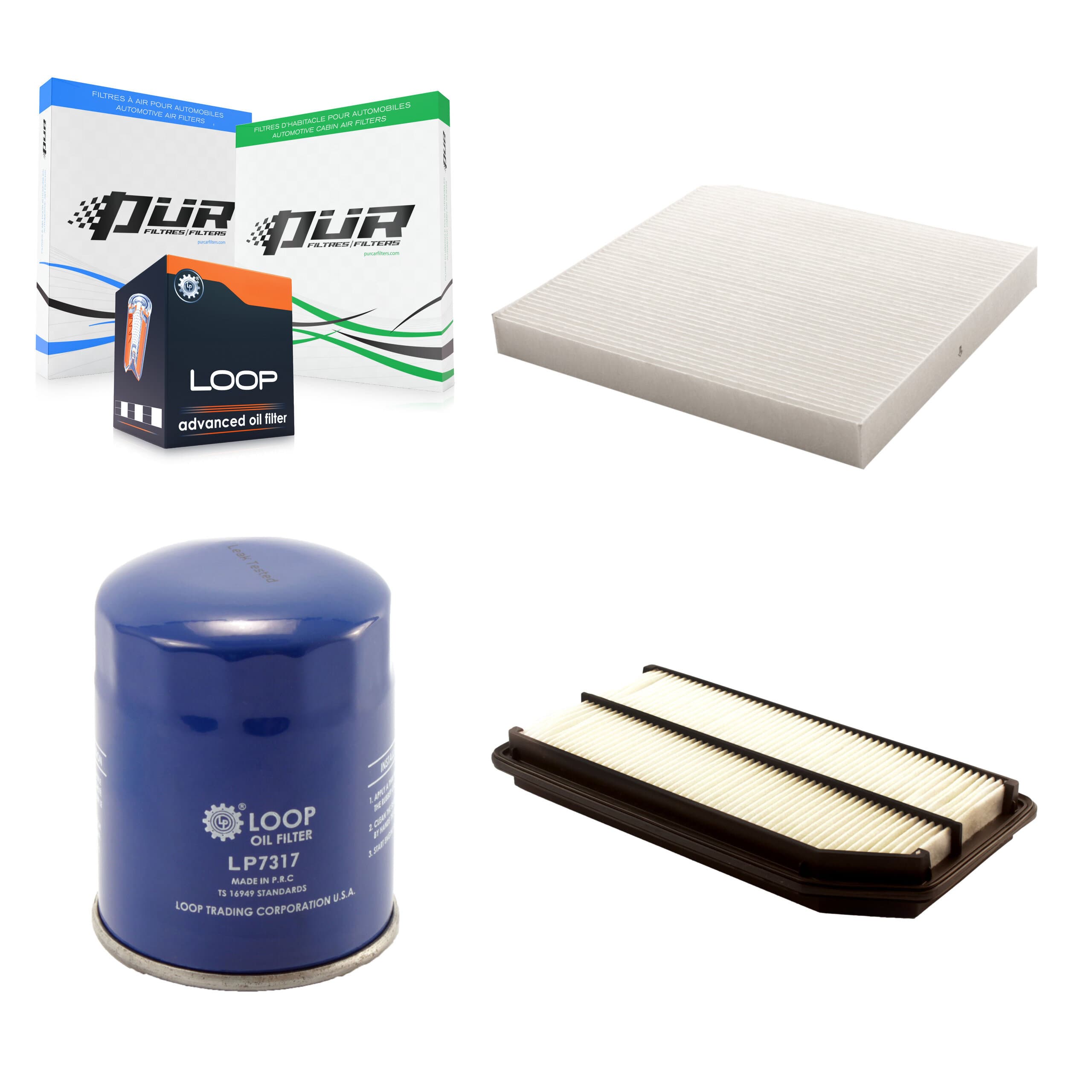 PUR - KFM-100185 - Cabin Air Filter Kits image 1