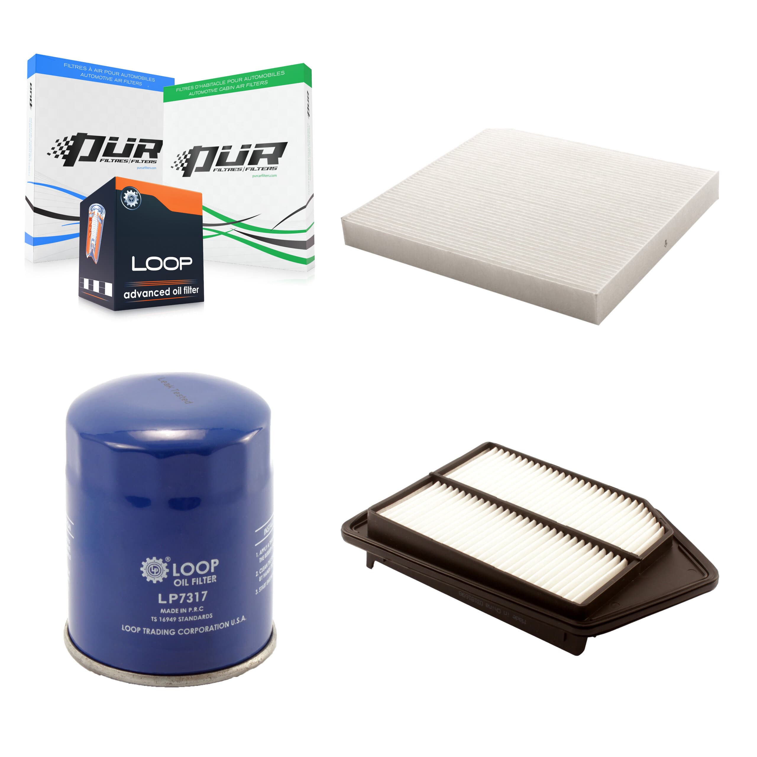 PUR - KFM-100188 - Cabin Air Filter Kits image 1