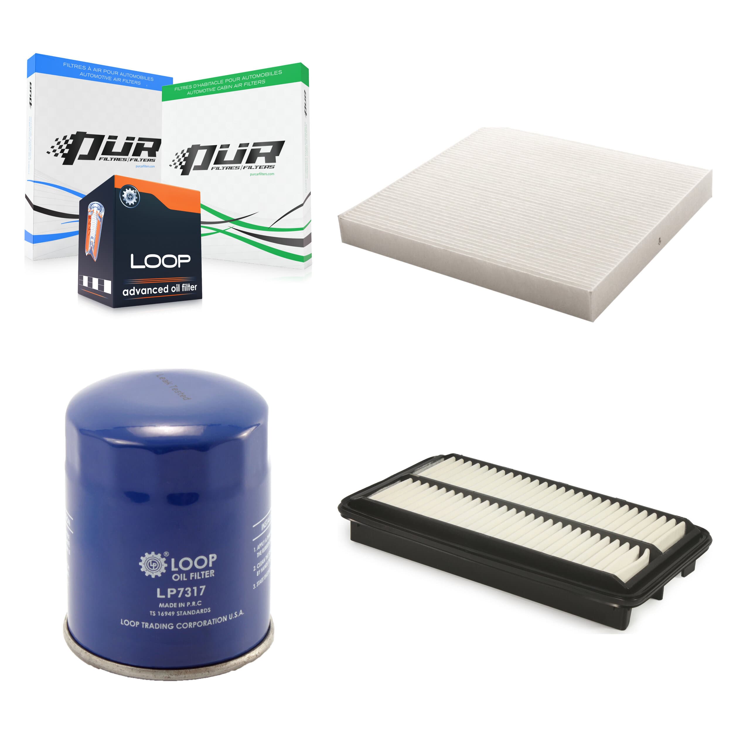 PUR - KFM-100193 - Cabin Air Filter Kits image 1