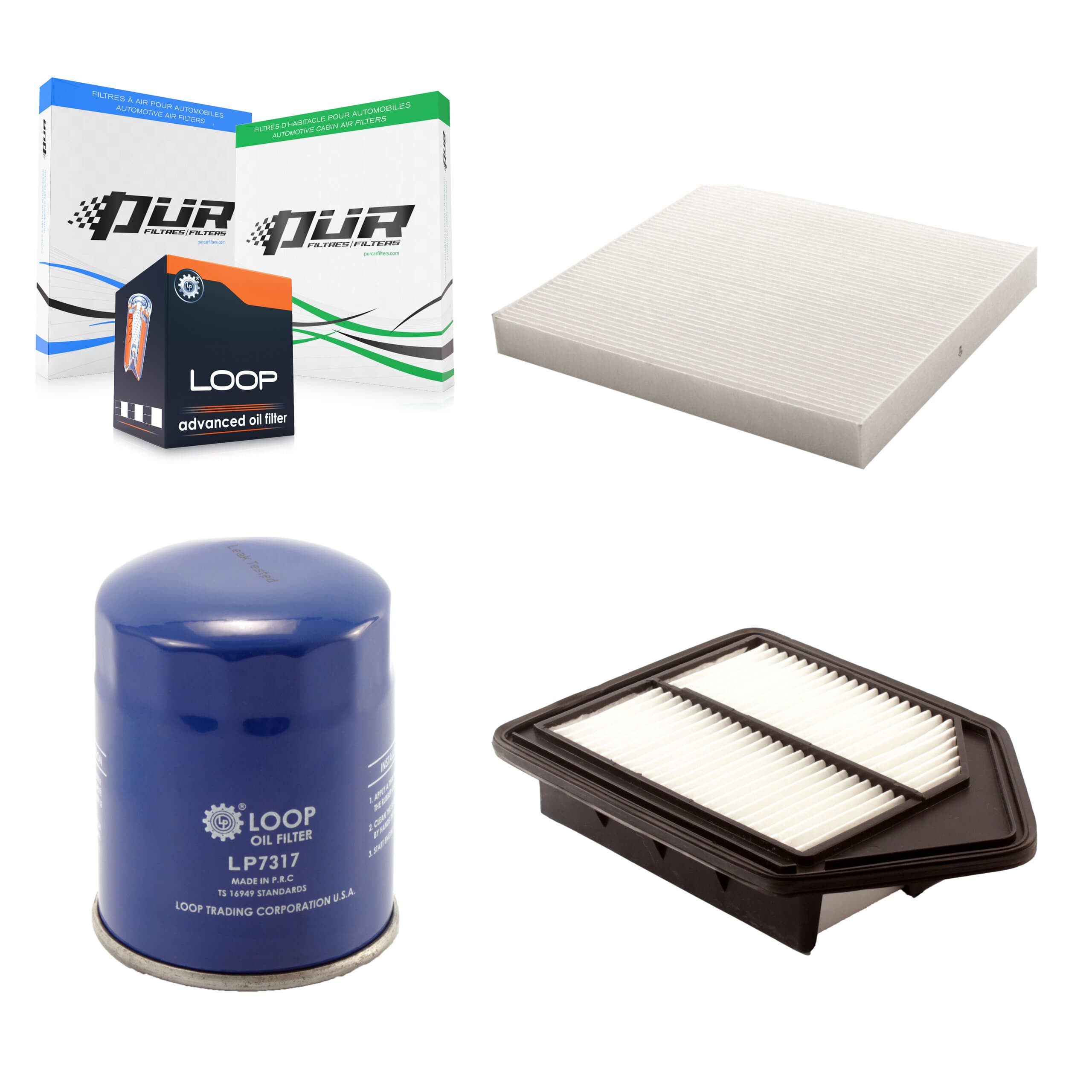PUR - KFM-100202 - Cabin Air Filter Kits image 1
