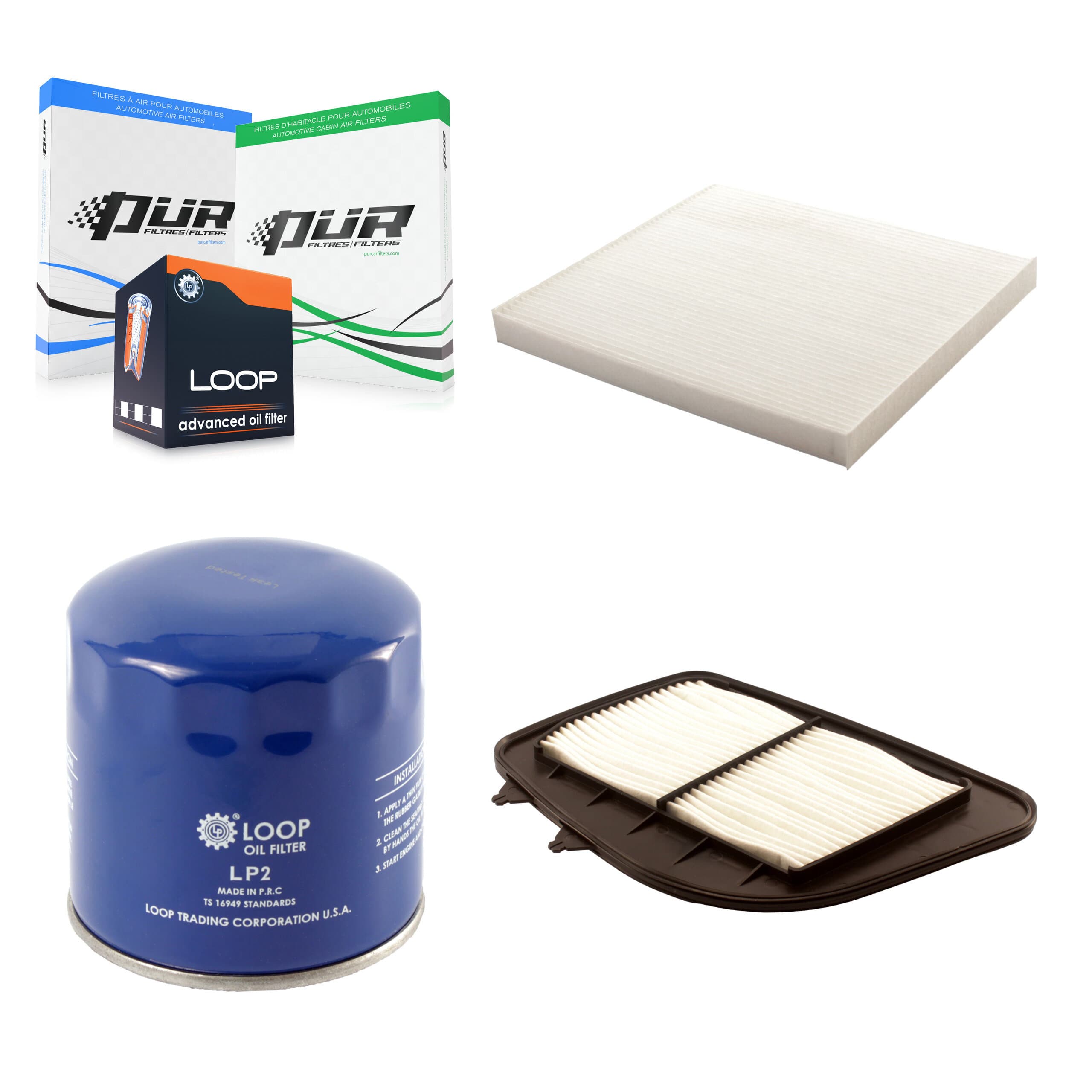 PUR - KFM-100205 - Cabin Air Filter Kits image 1