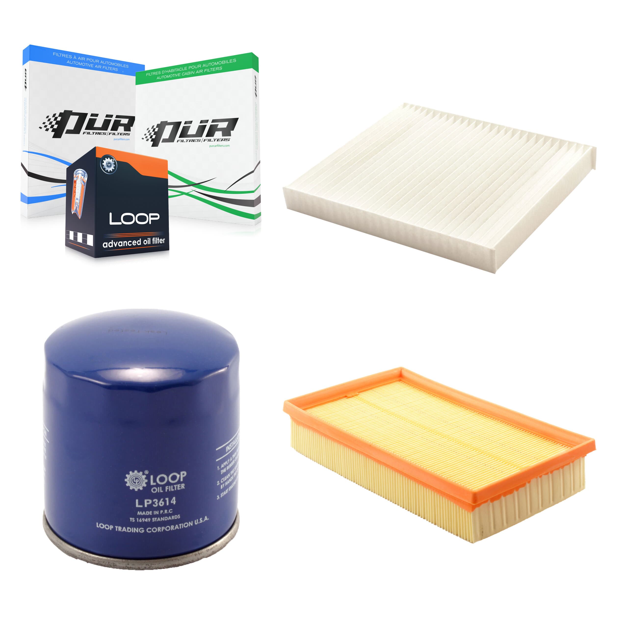PUR - KFM-100206 - Cabin Air Filter Kits image 1