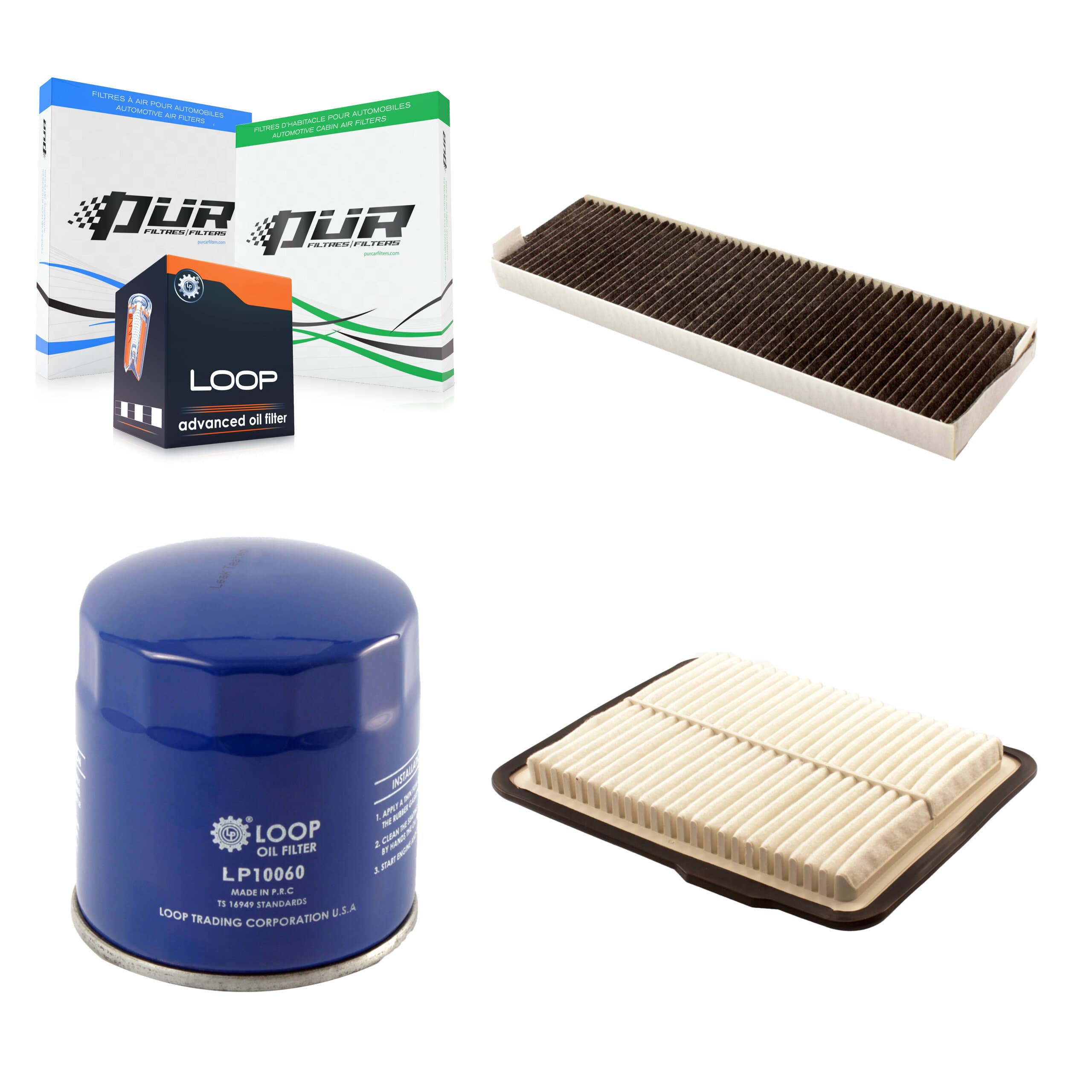 PUR - KFM-100210 - Cabin Air Filter Kits image 1