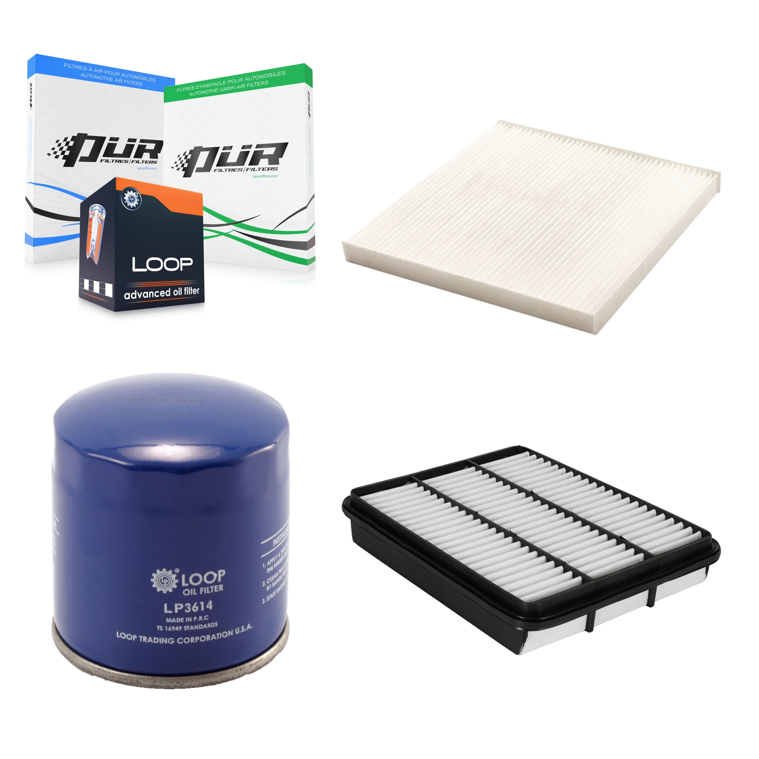 PUR - KFM-100228 - Cabin Air Filter Kits image 1