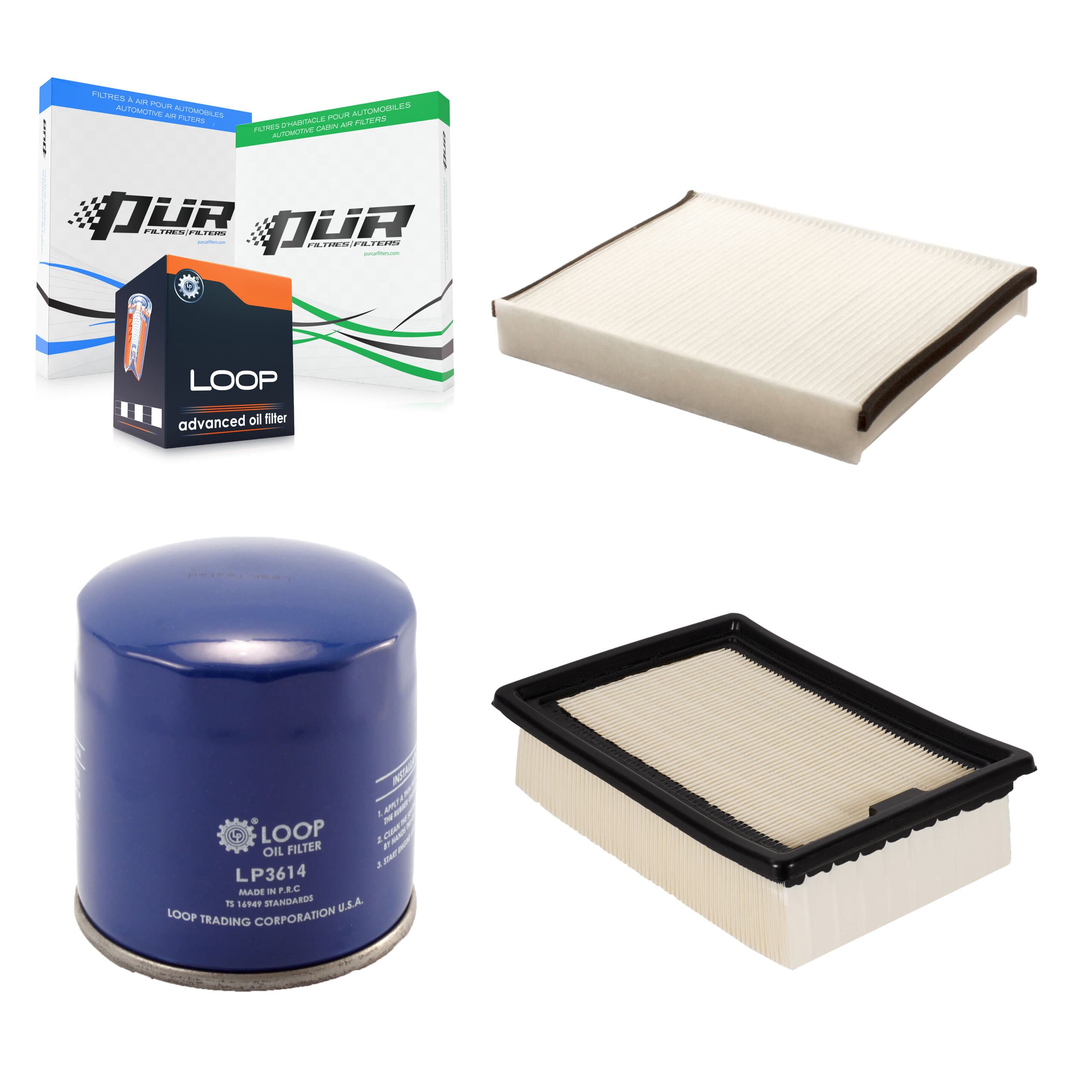 PUR - KFM-100232 - Cabin Air Filter Kits image 1
