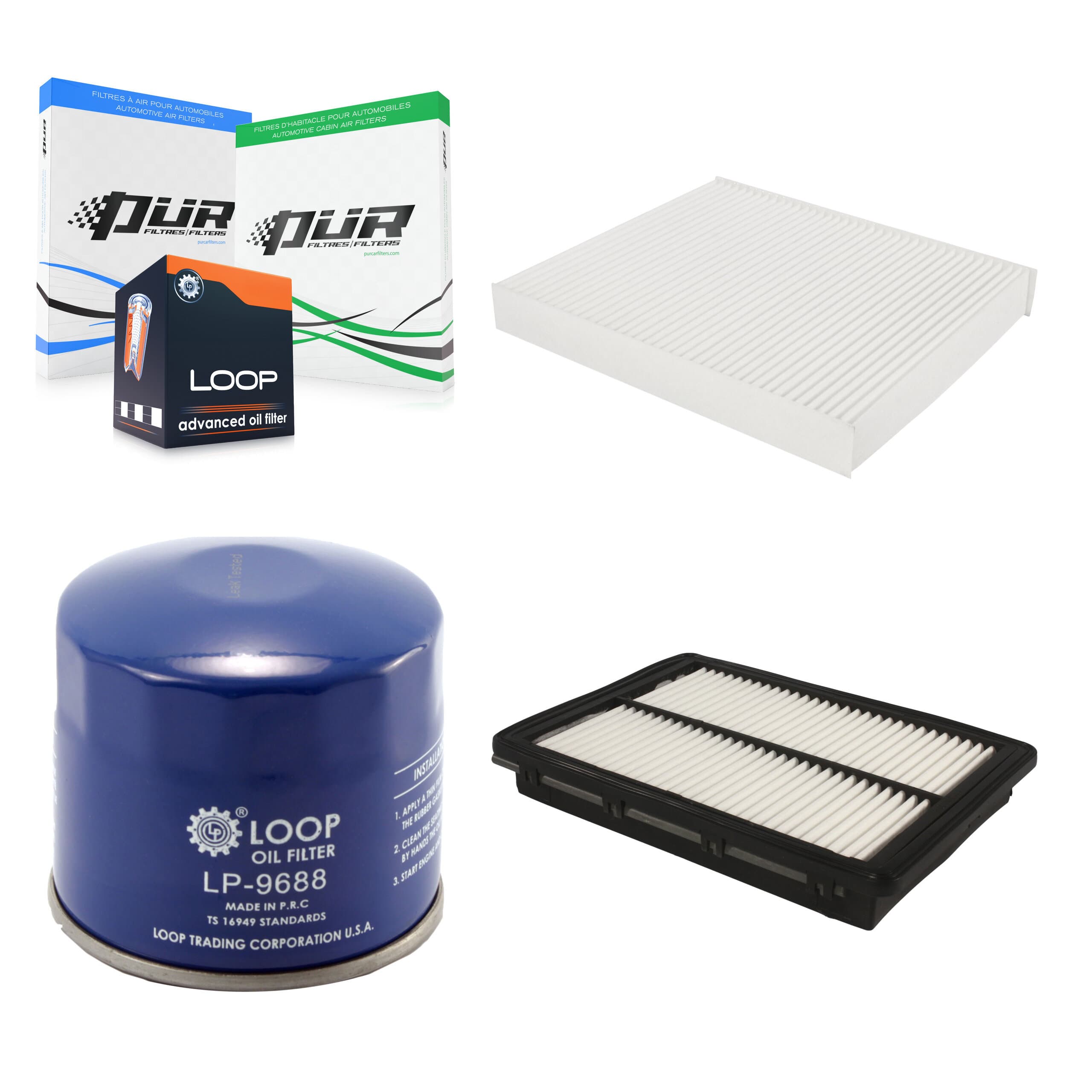 PUR - KFM-100241 - Cabin Air Filter Kits image 1