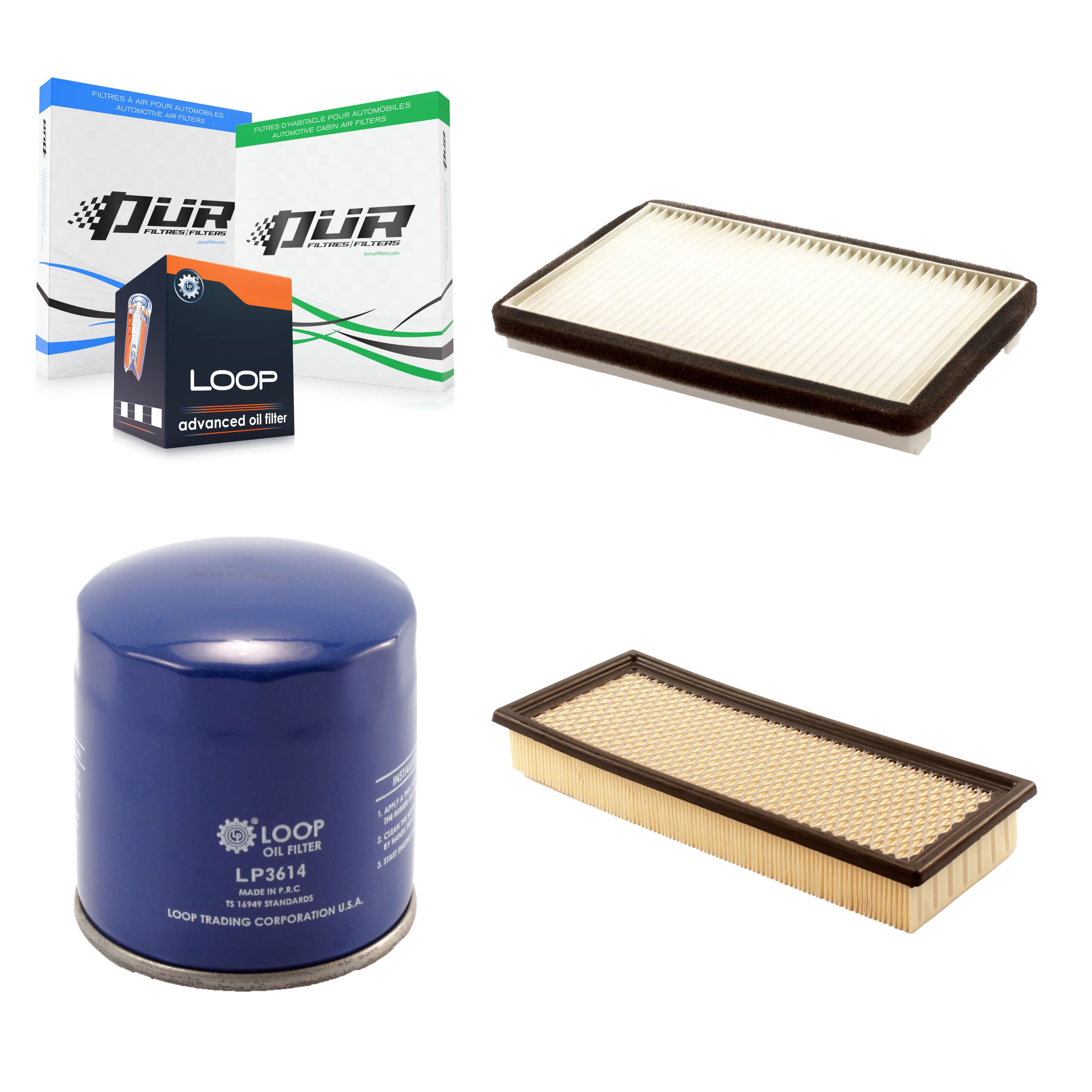 PUR - KFM-100247 - Cabin Air Filter Kits image 1