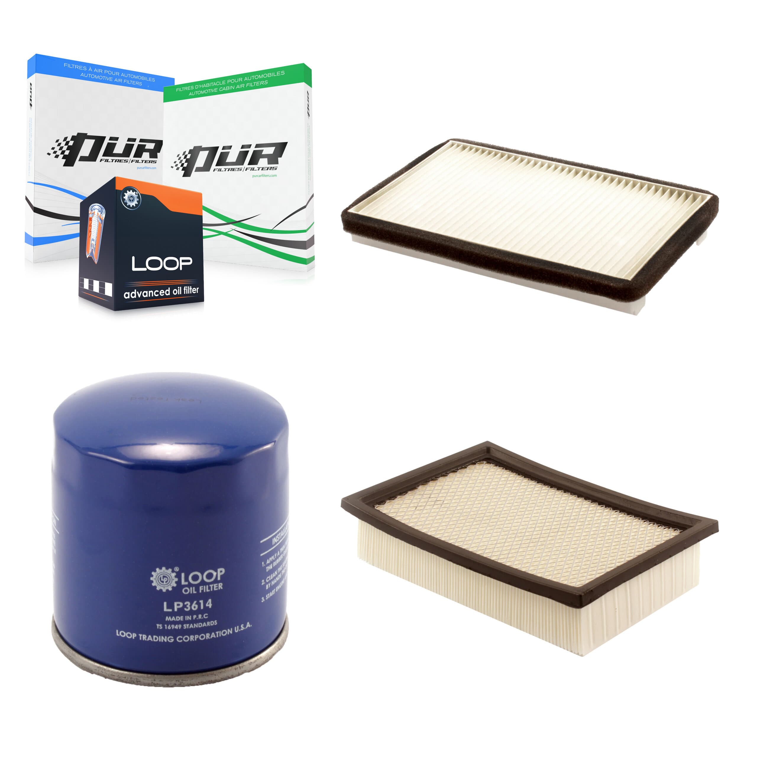 PUR - KFM-100248 - Cabin Air Filter Kits image 1