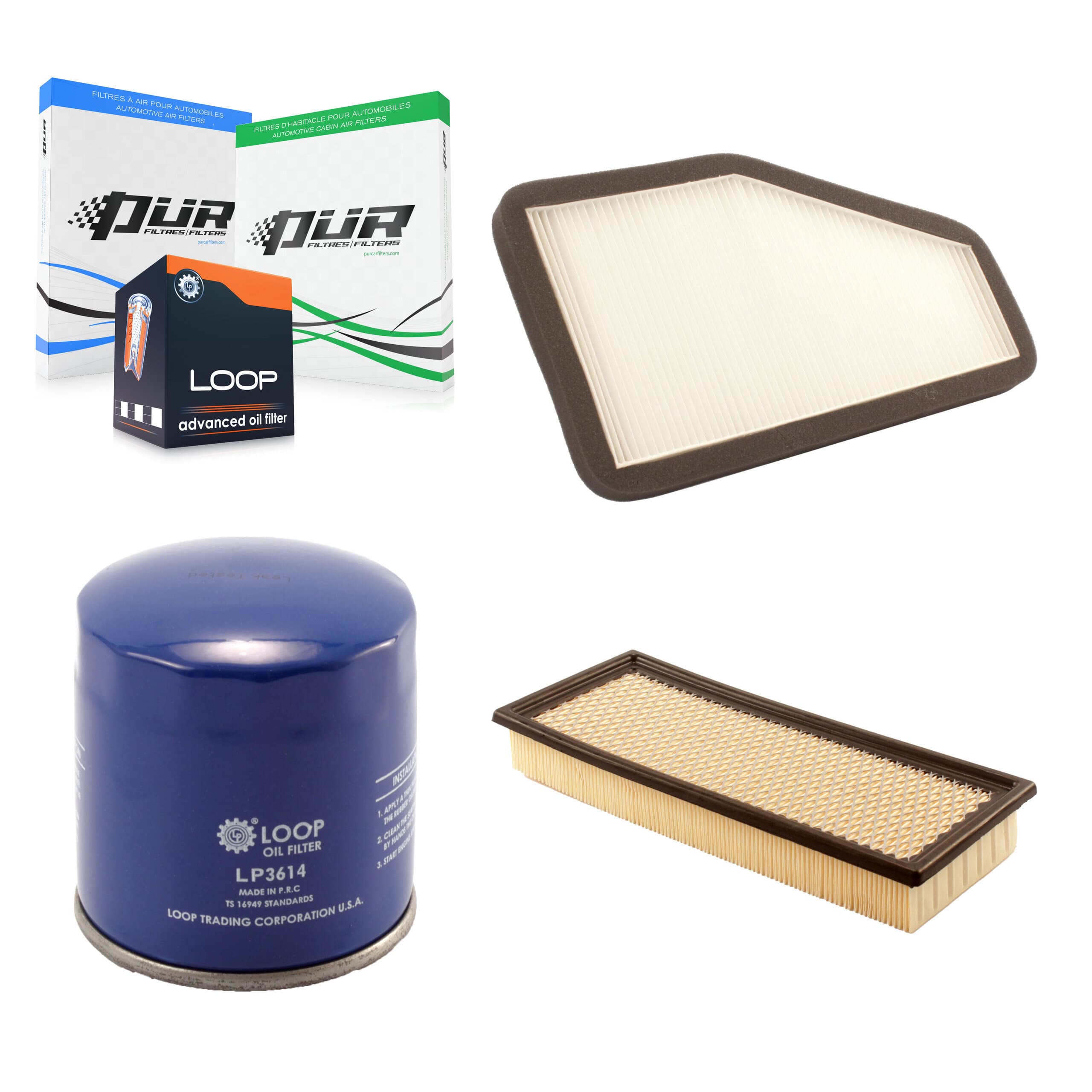PUR - KFM-100251 - Cabin Air Filter Kits image 1