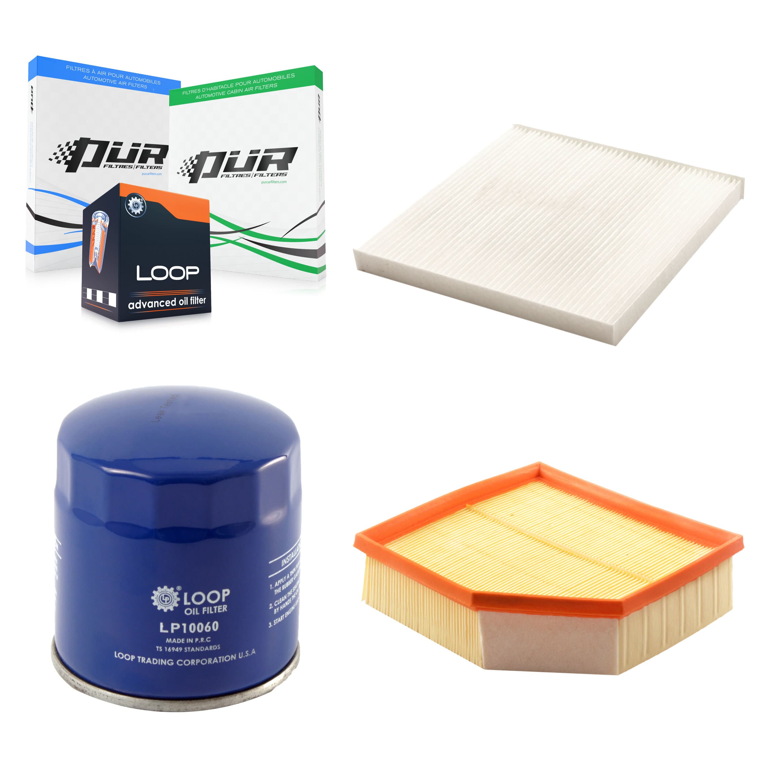 PUR - KFM-100262 - Cabin Air Filter Kits image 1