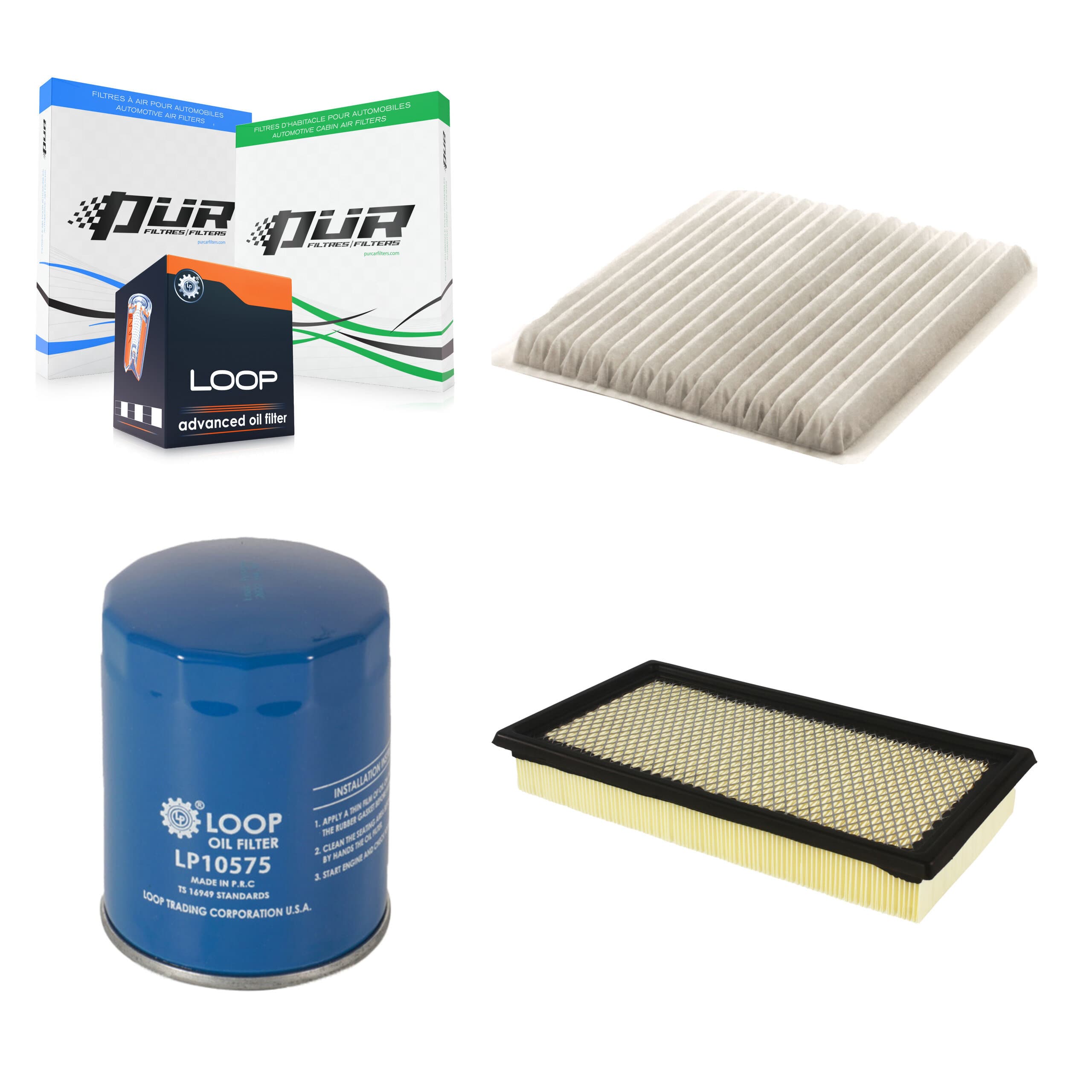 PUR - KFM-100266 - Cabin Air Filter Kits image 1