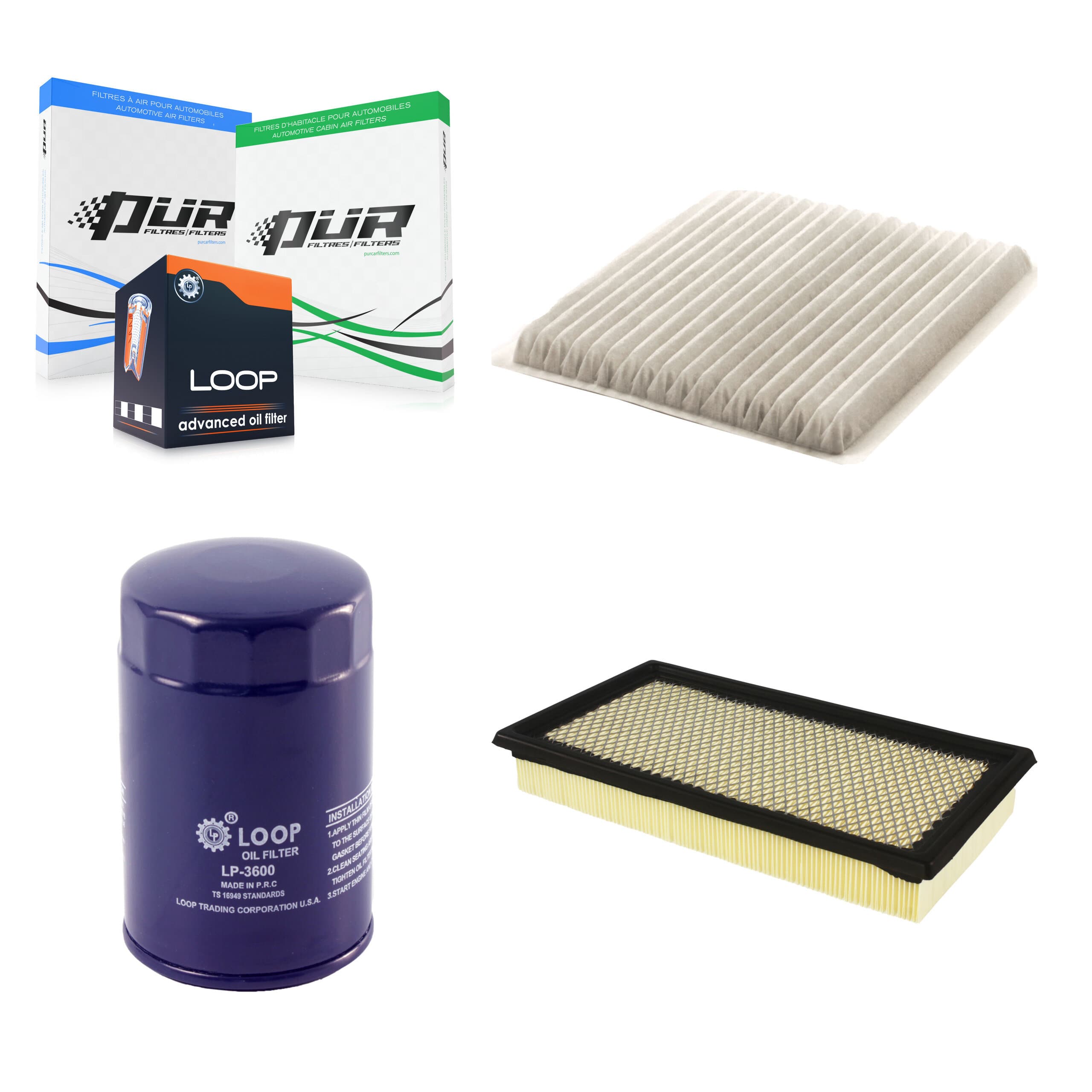 PUR - KFM-100267 - Cabin Air Filter Kits image 1
