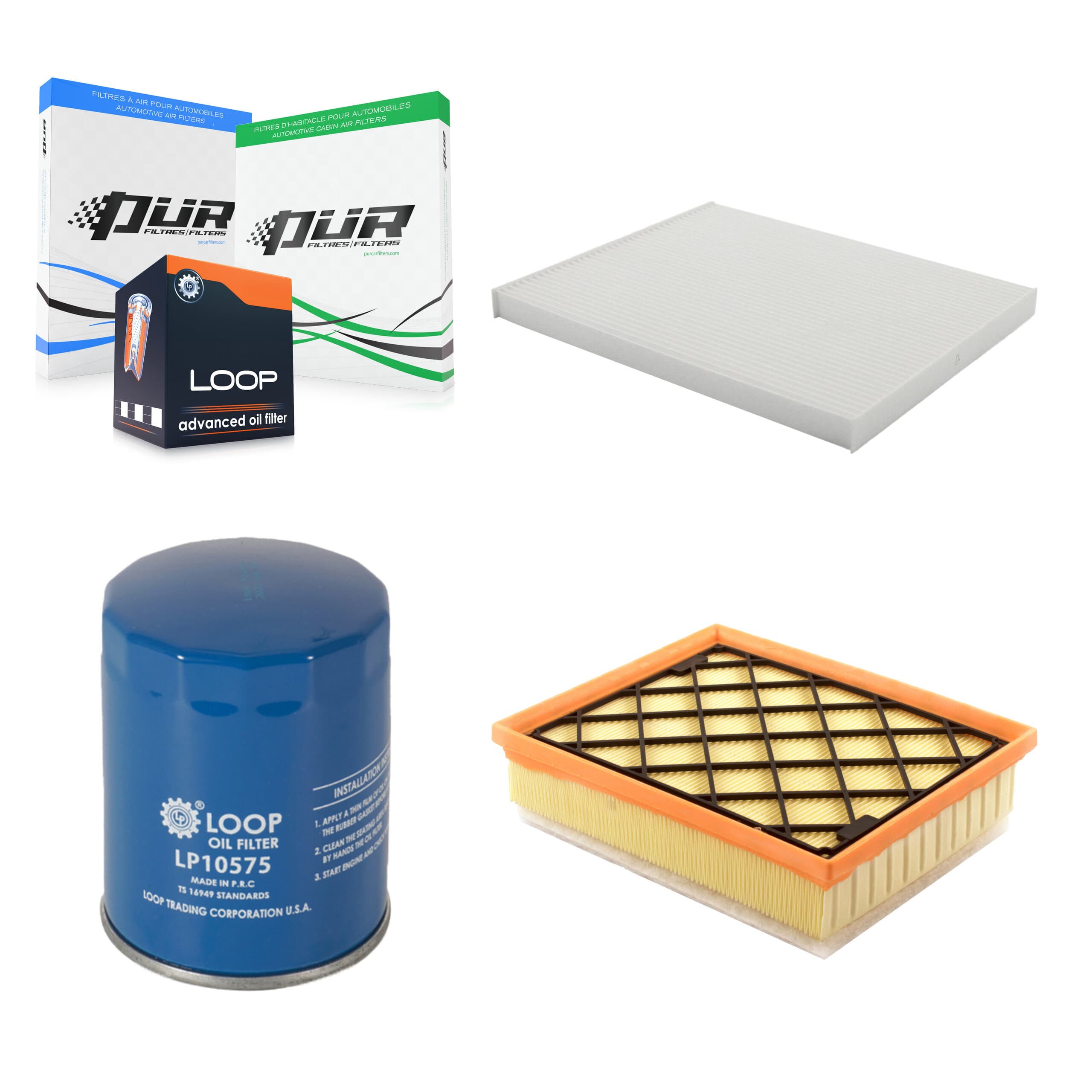 PUR - KFM-100269 - Cabin Air Filter Kits image 1
