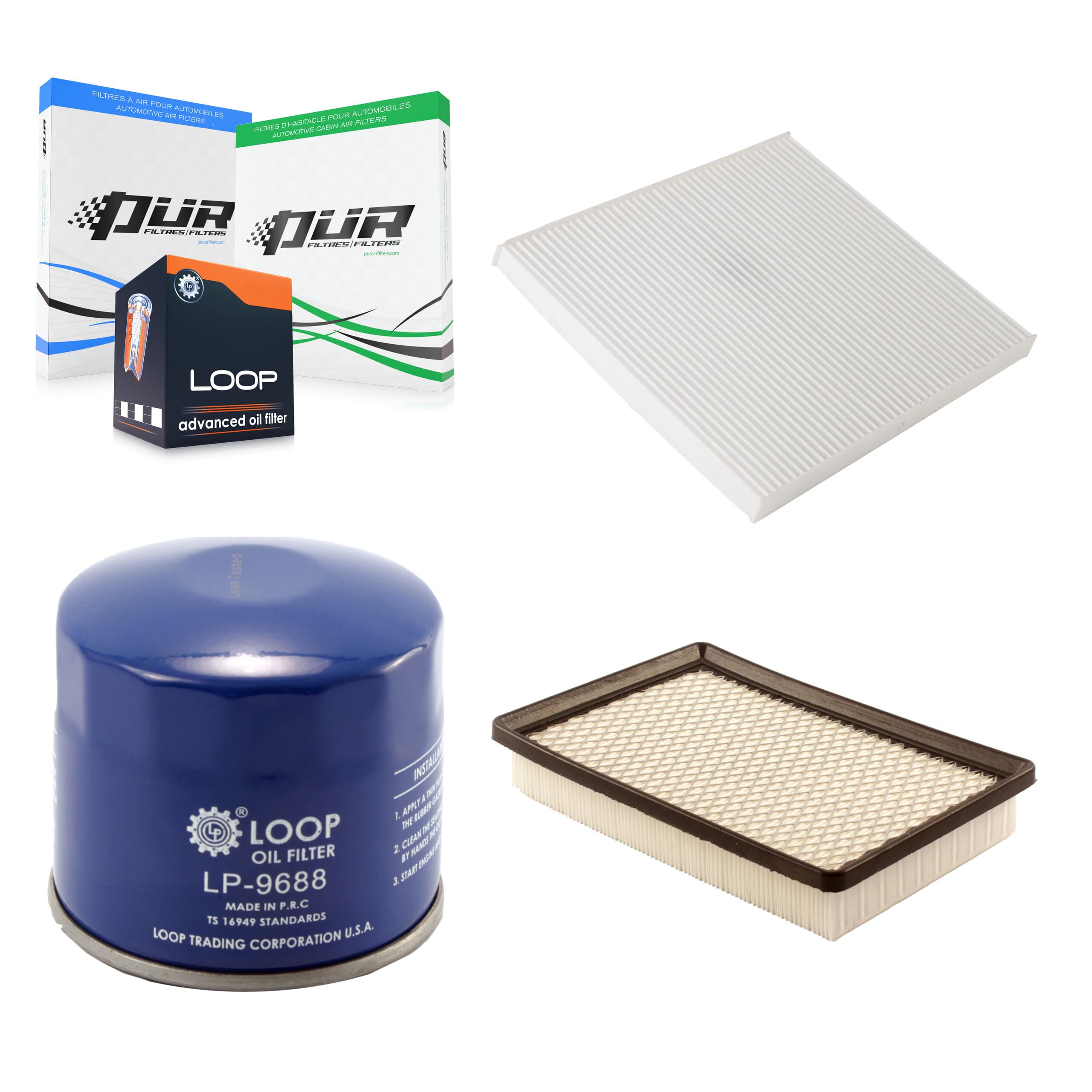PUR - KFM-100274 - Cabin Air Filter Kits image 1