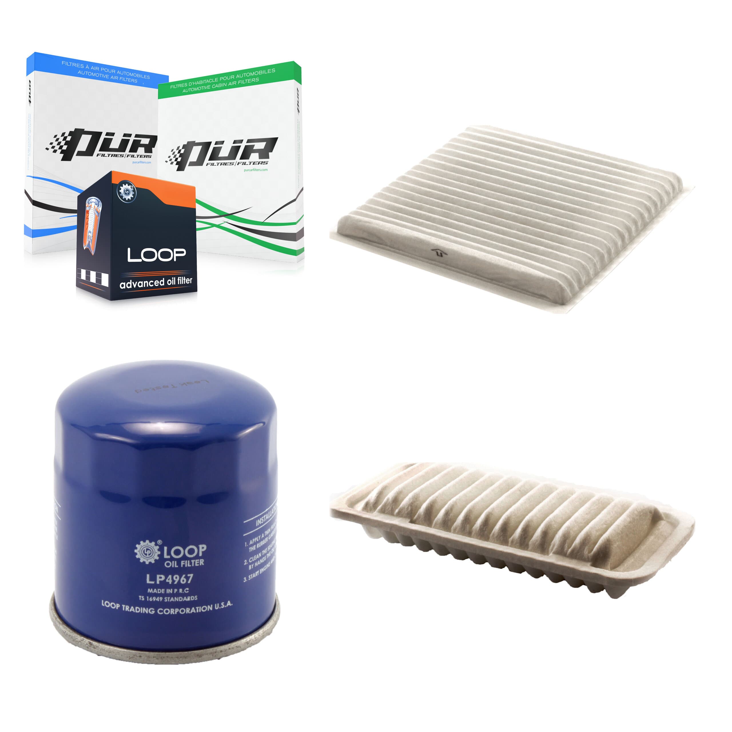 PUR - KFM-100277 - Cabin Air Filter Kits image 1