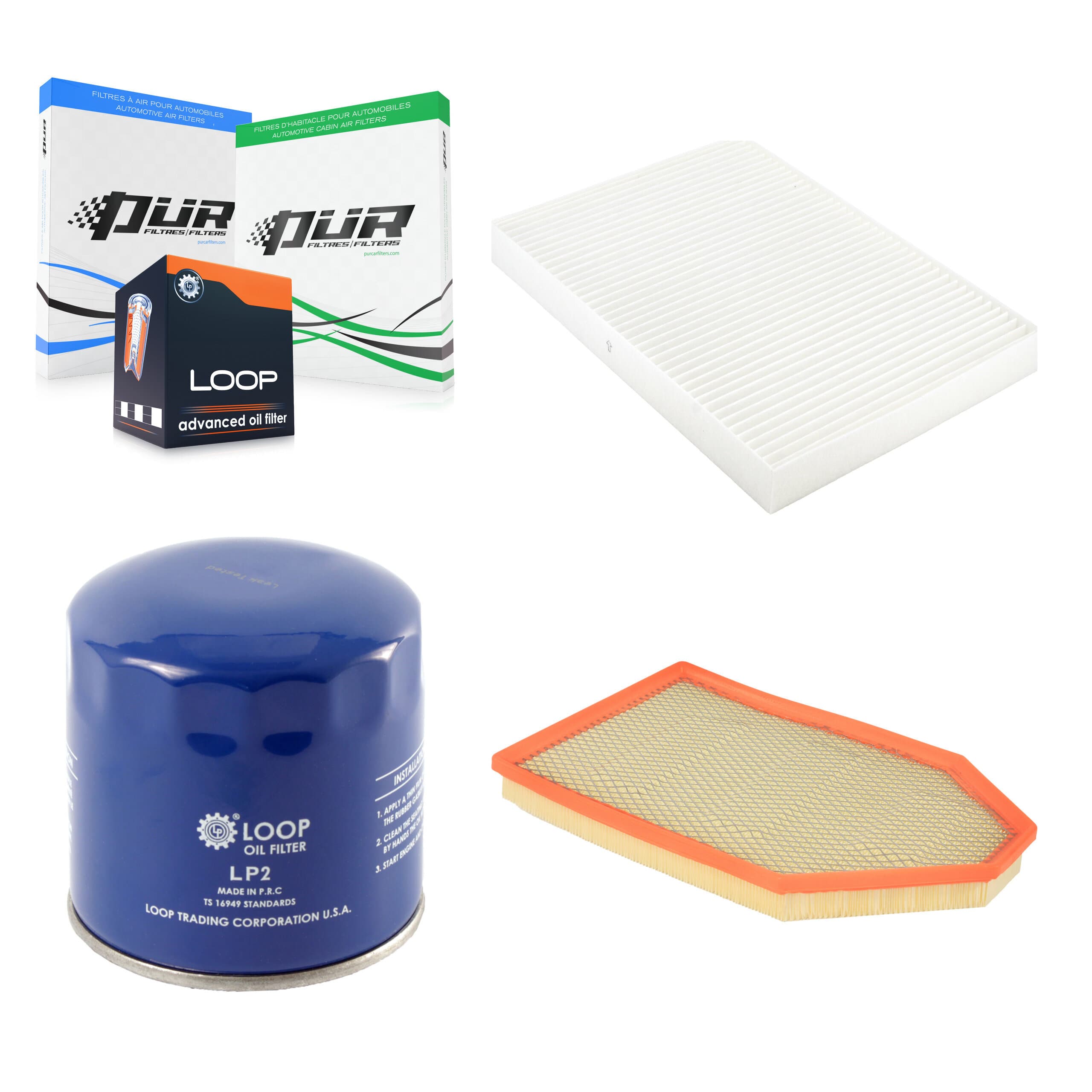 PUR - KFM-100282 - Cabin Air Filter Kits image 1