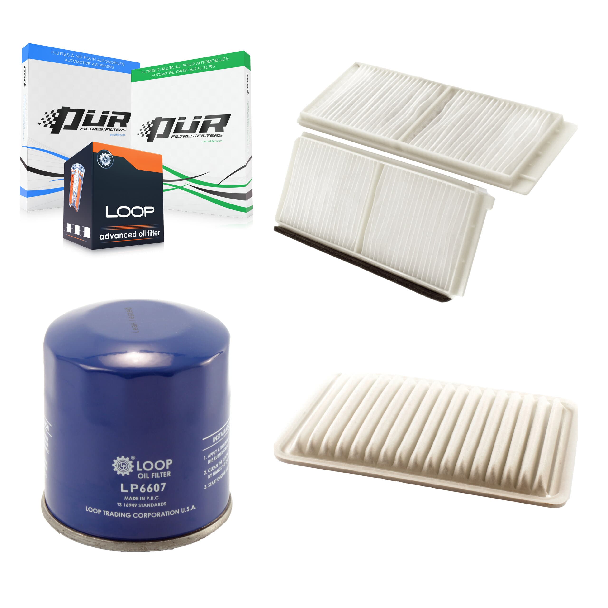 PUR - KFM-100290 - Cabin Air Filter Kits image 1