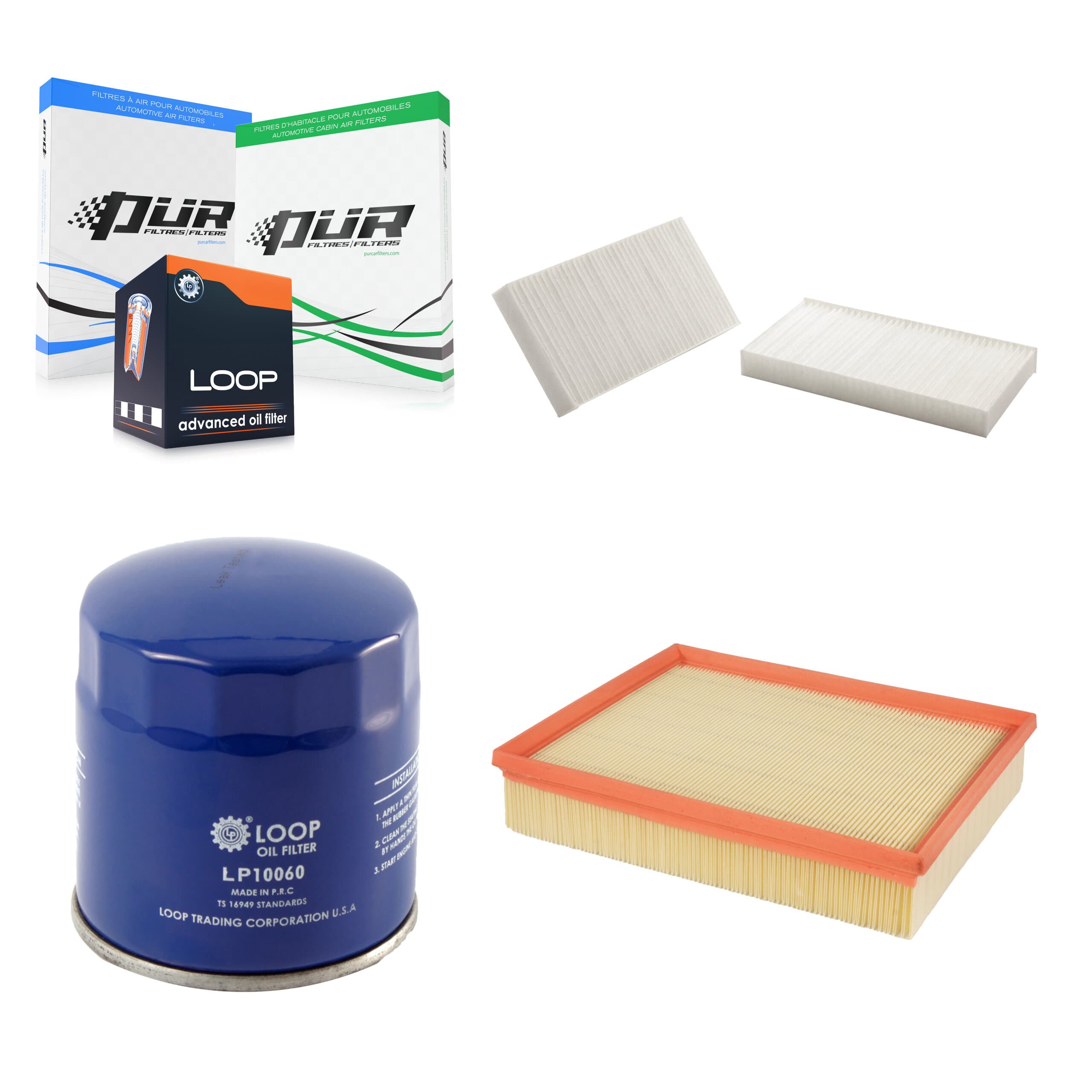 PUR - KFM-100291 - Cabin Air Filter Kits image 1