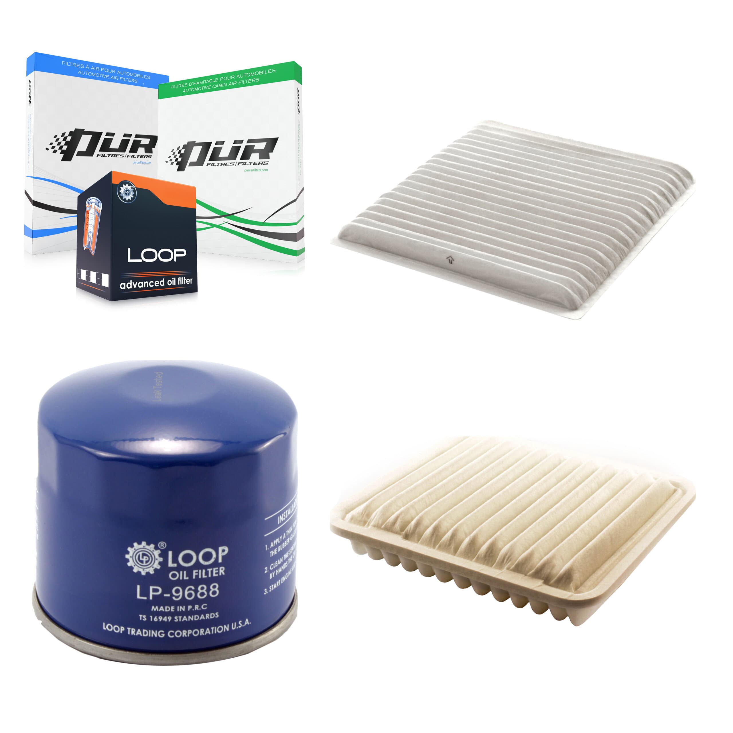 PUR - KFM-100301 - Cabin Air Filter Kits image 1