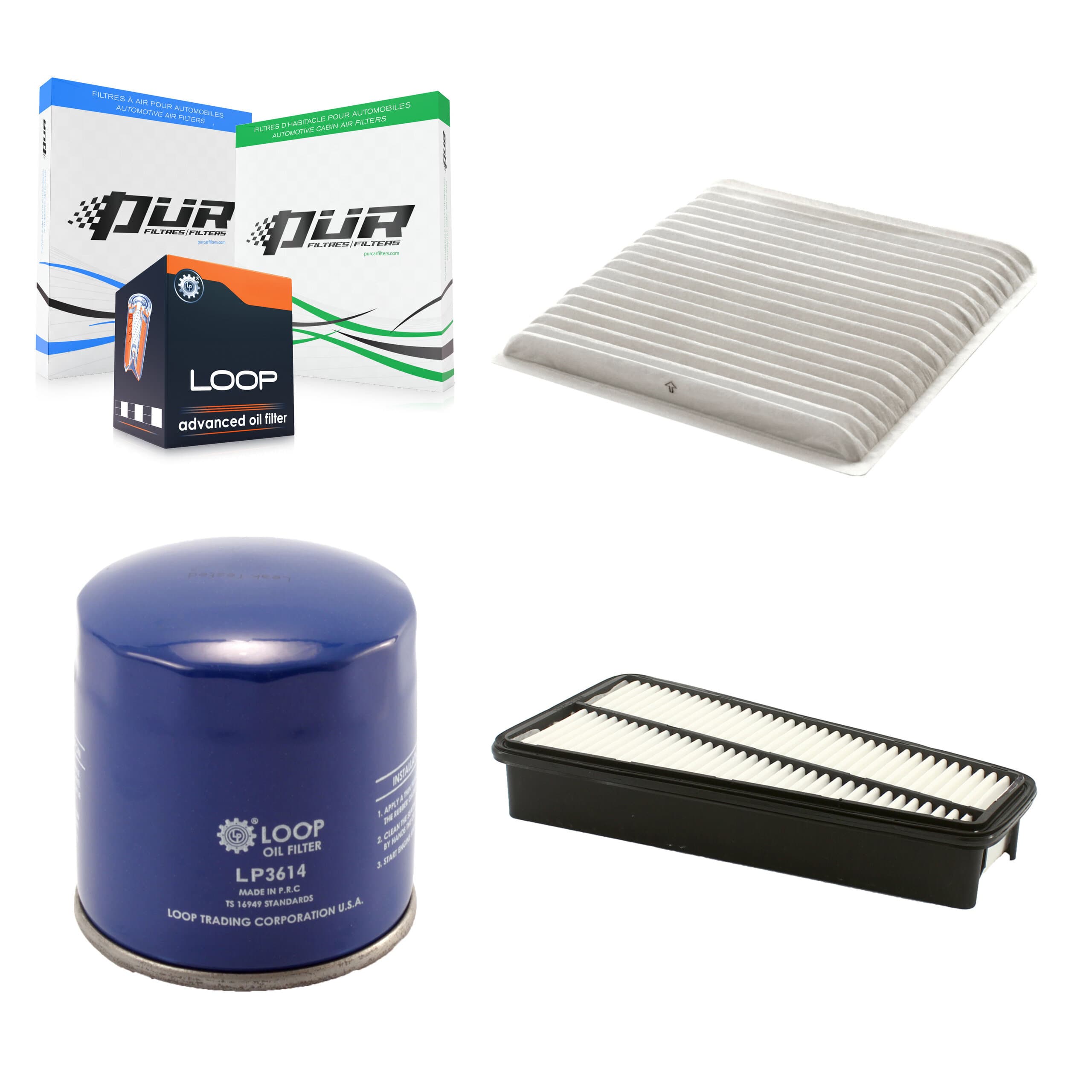 PUR - KFM-100305 - Cabin Air Filter Kits image 1