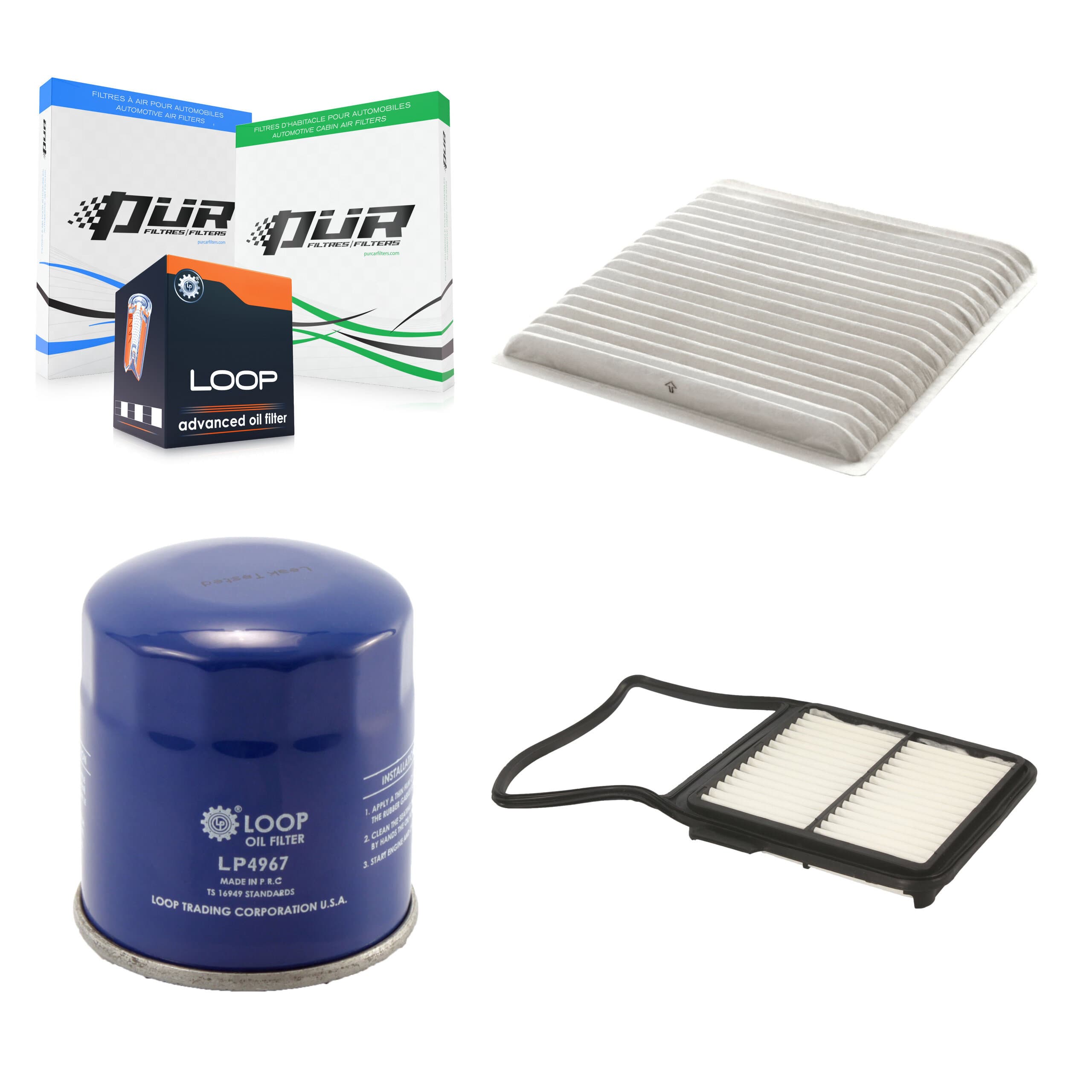 PUR - KFM-100307 - Cabin Air Filter Kits image 1