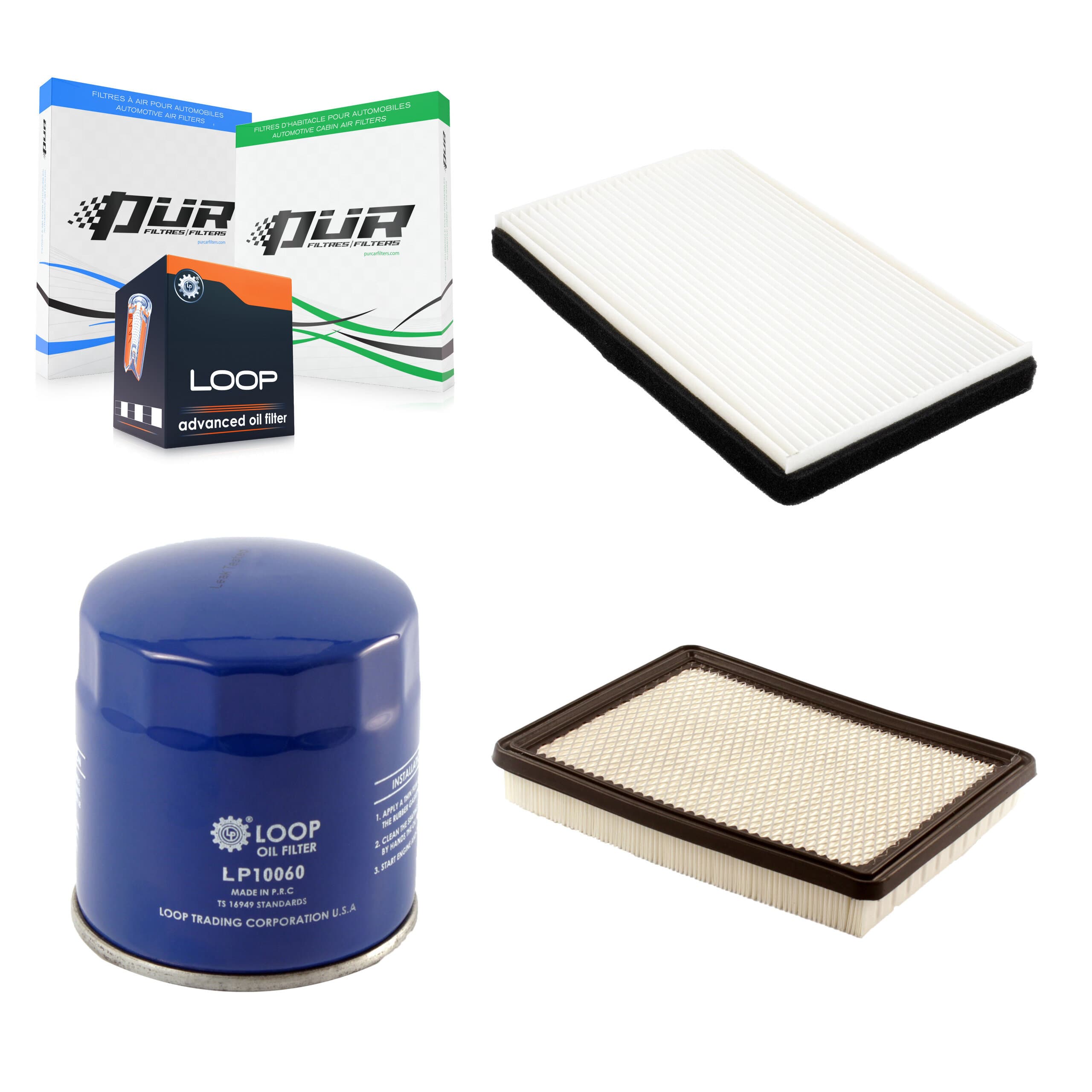PUR - KFM-100320 - Cabin Air Filter Kits image 1