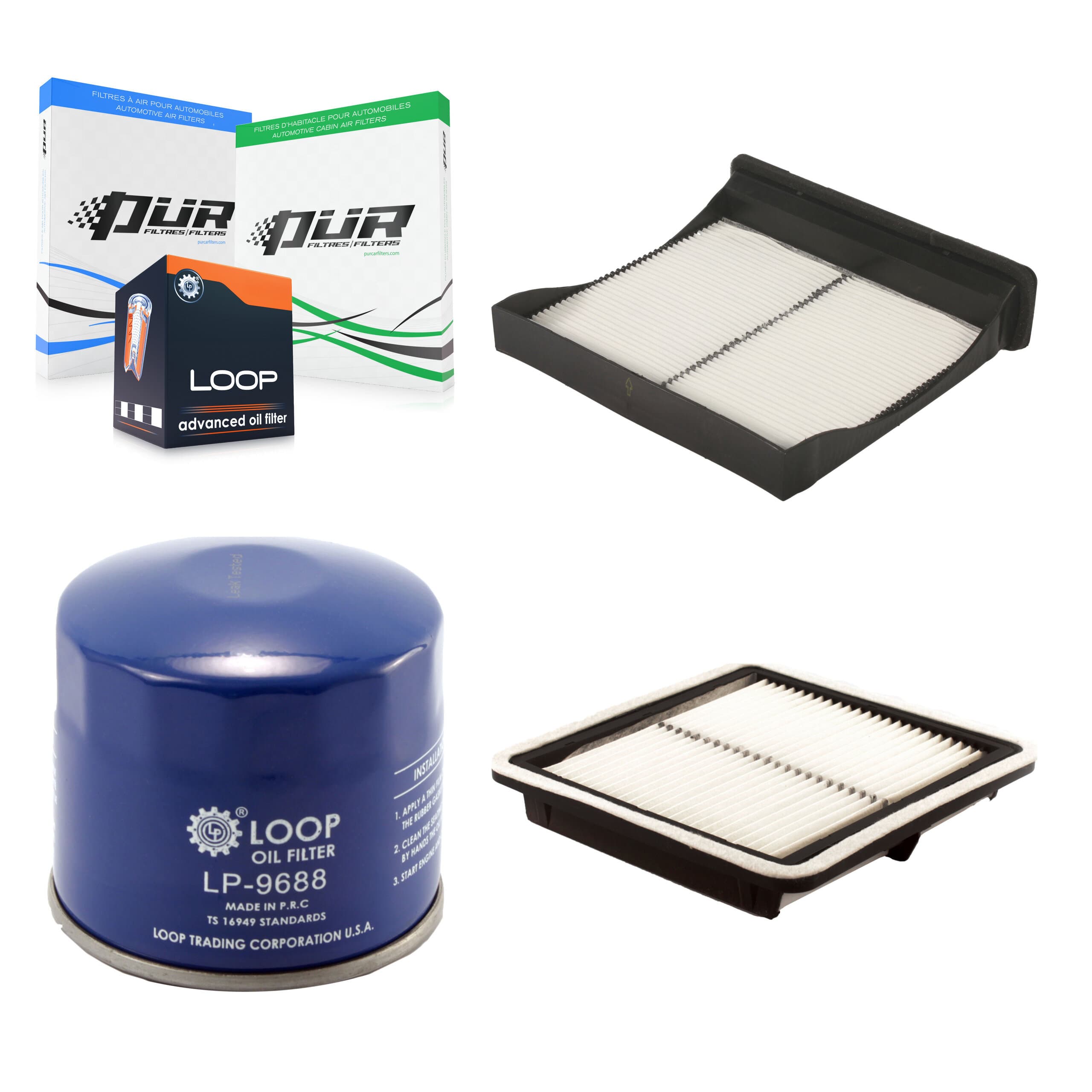 PUR - KFM-100337 - Cabin Air Filter Kits image 1