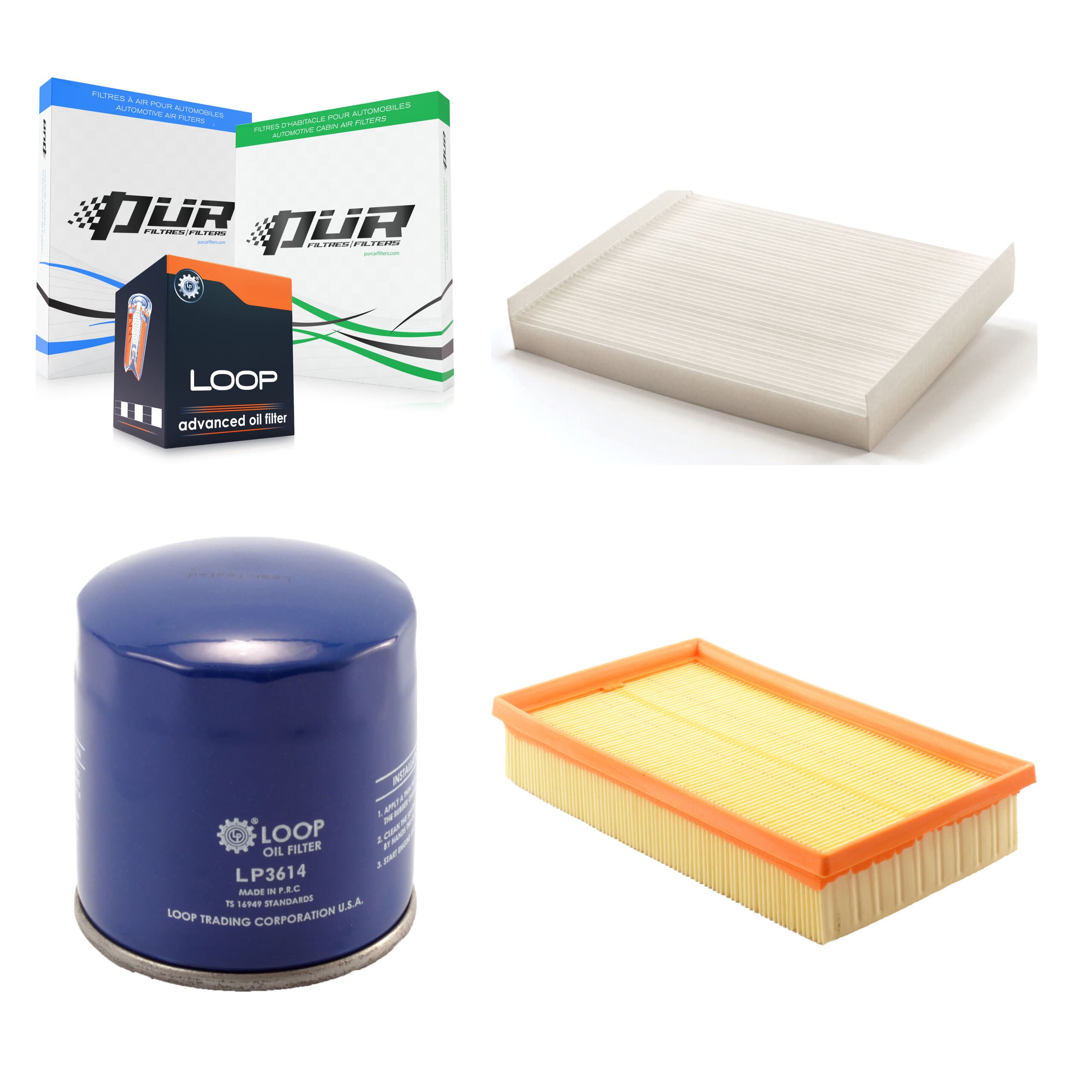 PUR - KFM-100340 - Cabin Air Filter Kits image 1