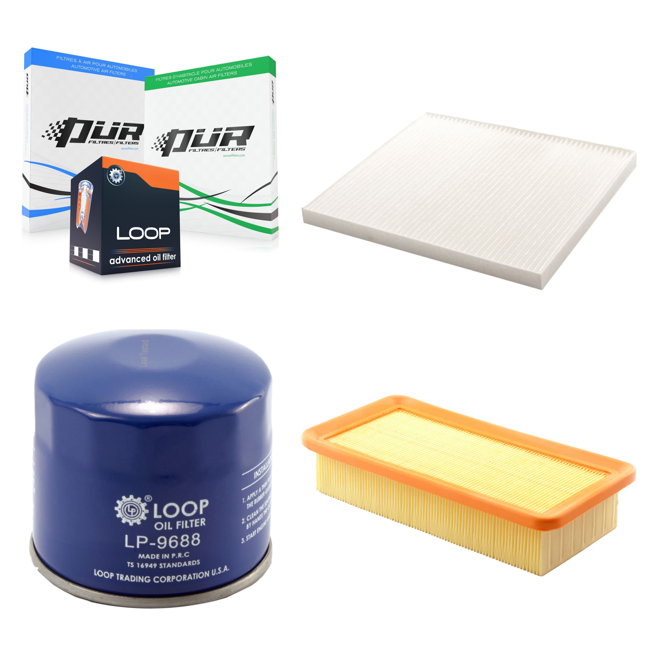 PUR - KFM-100354 - Cabin Air Filter Kits image 1