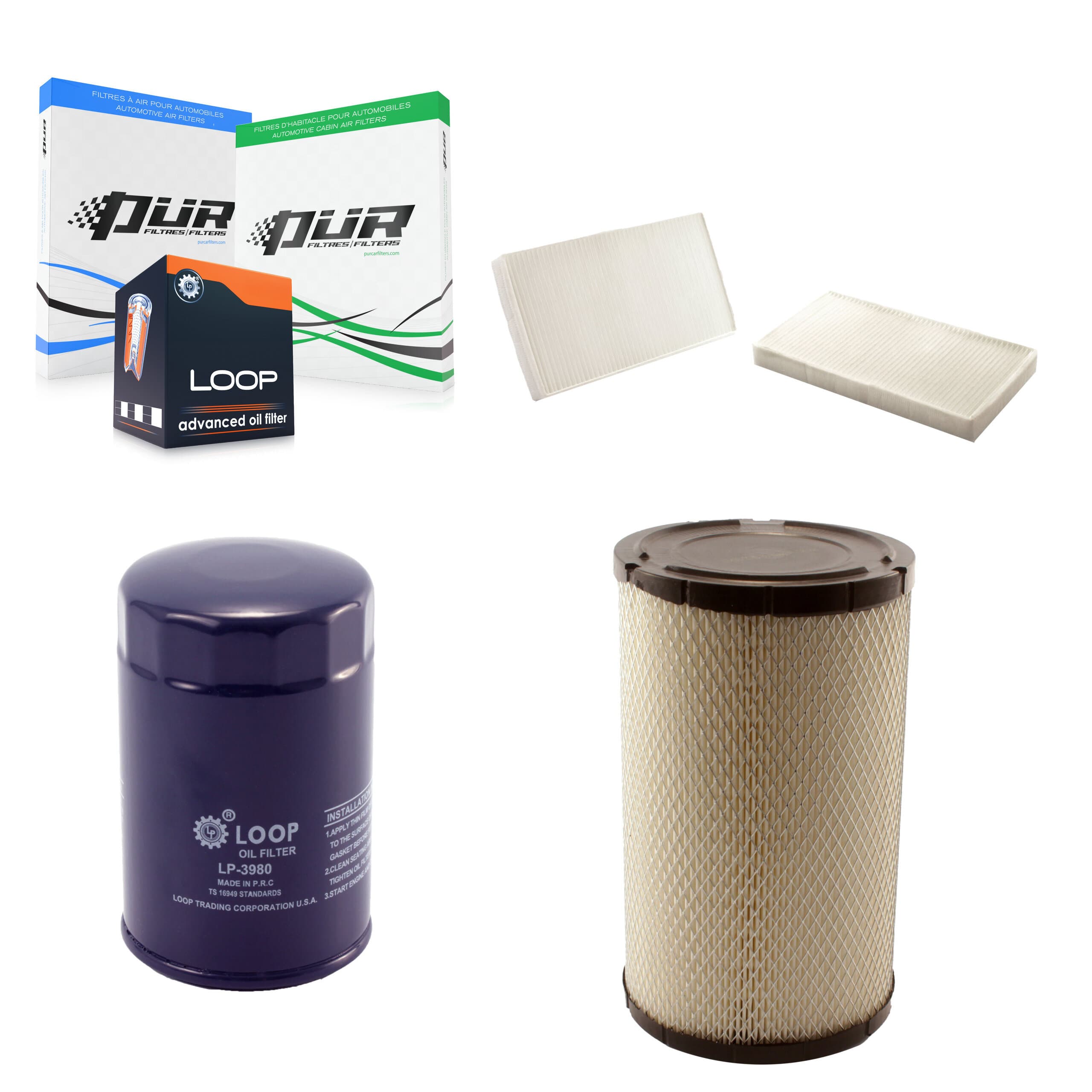 PUR - KFM-100362 - Cabin Air Filter Kits image 1
