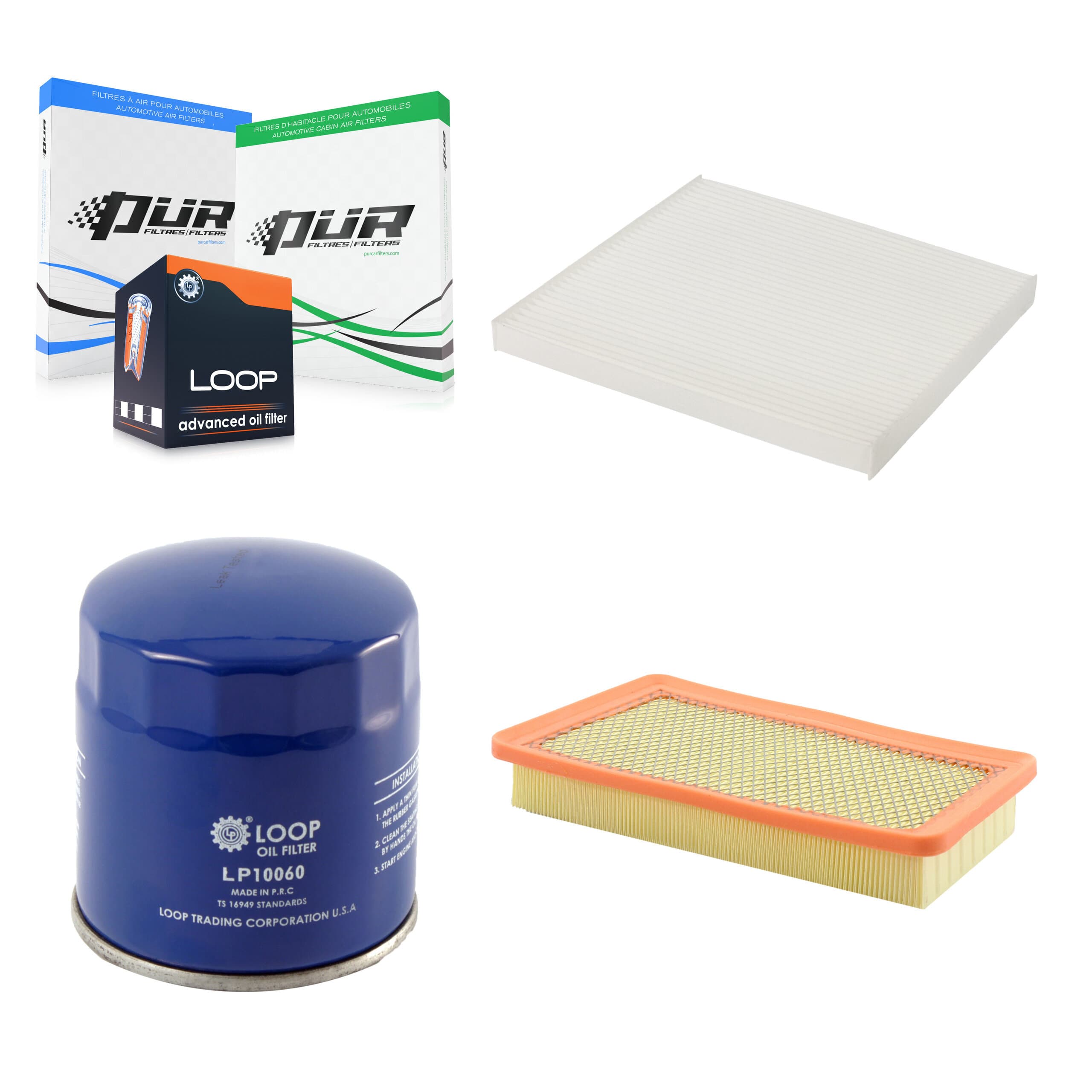 PUR - KFM-100377 - Cabin Air Filter Kits image 1