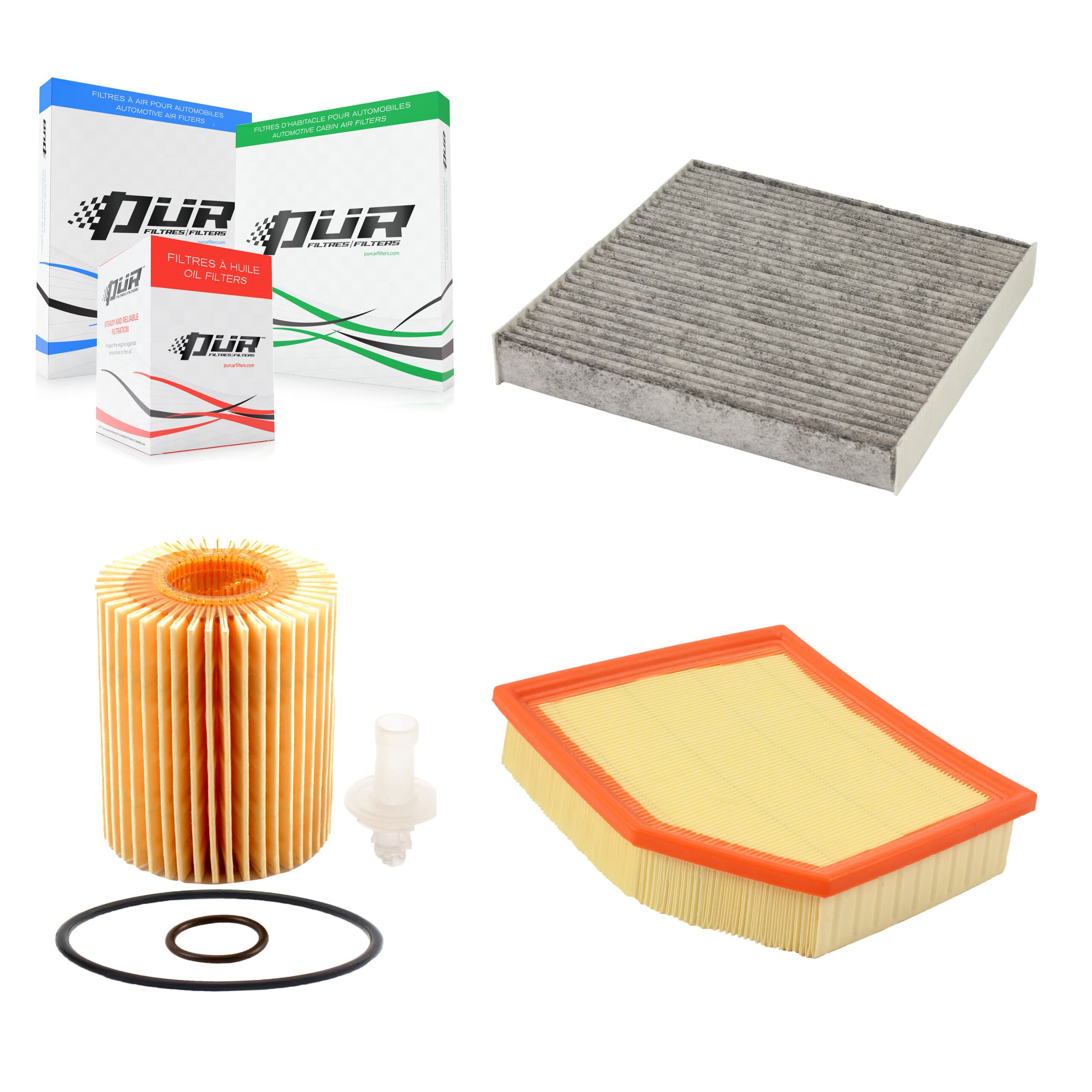 PUR - KFM-100399 - Cabin Air Filter Kits image 1